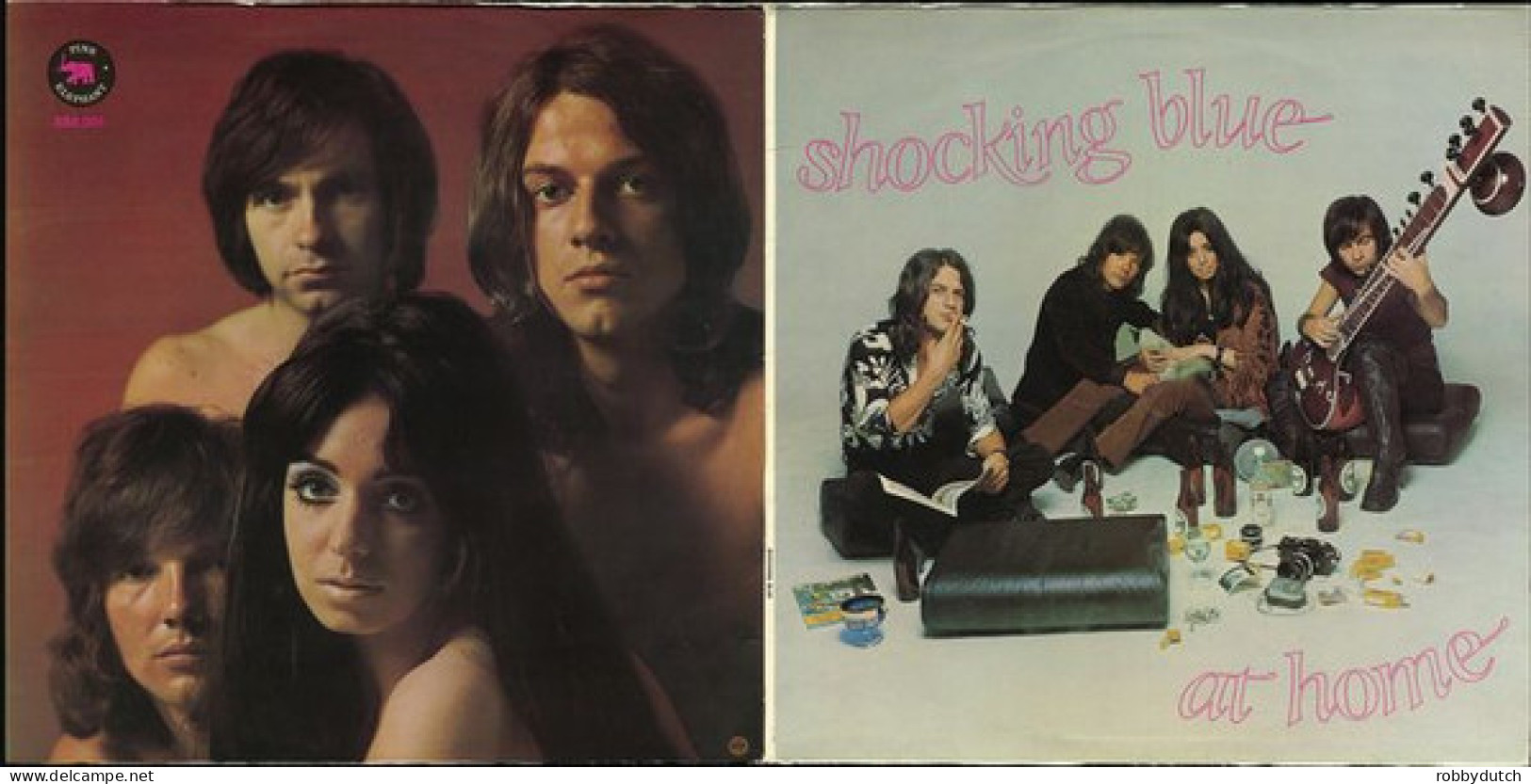 * LP *  SHOCKING BLUE - AT HOME (Holland 1969 EX-) - Rock