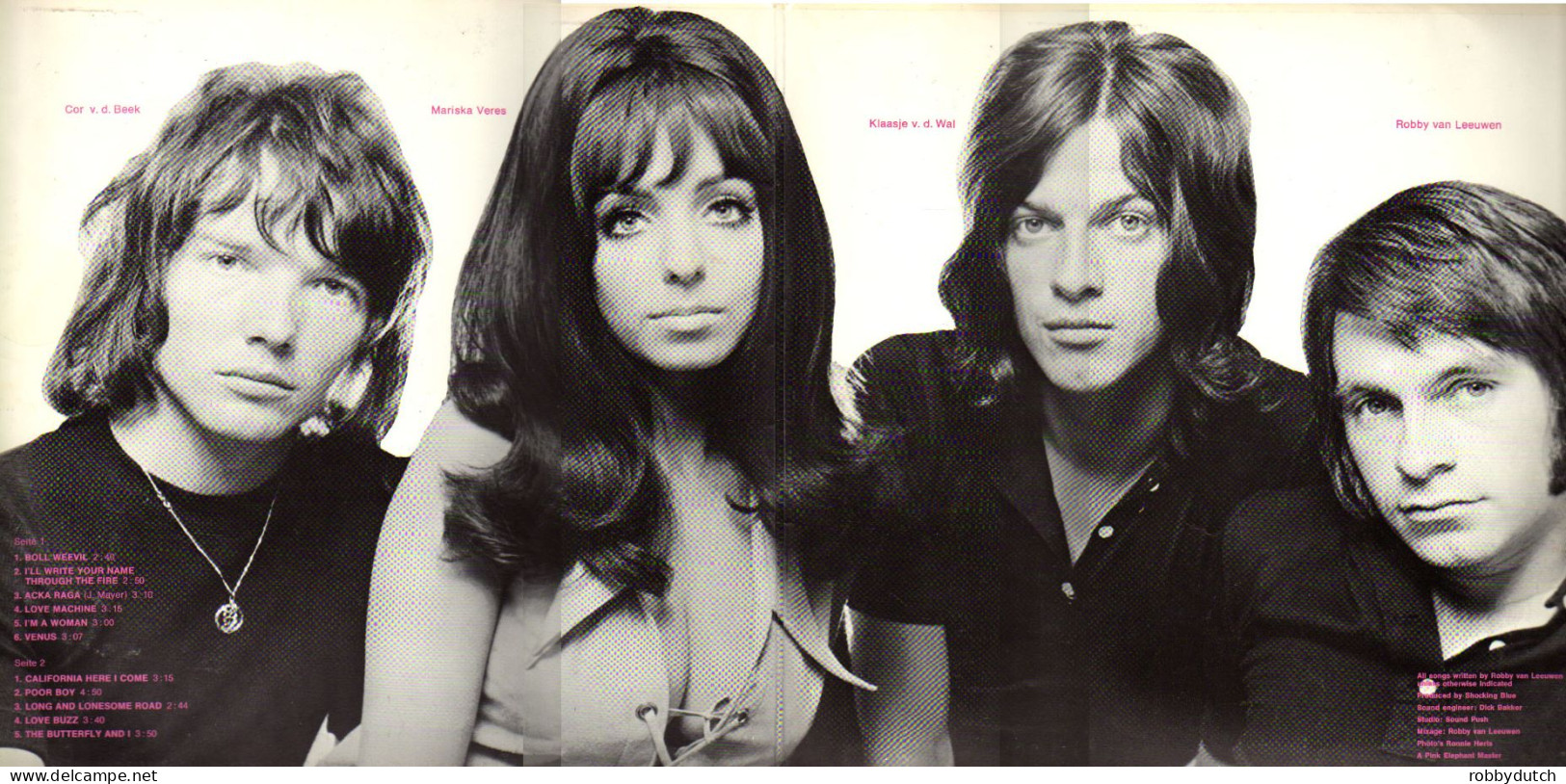 * LP *  SHOCKING BLUE  - AT HOME (incl. Venus + Long And Lonesome Road) (Germany 1969 EX!) - Rock