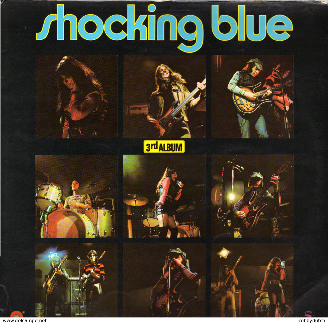 * LP *  SHOCKING BLUE - 3rd ALBUM (Holland 1971 EX-) - Rock