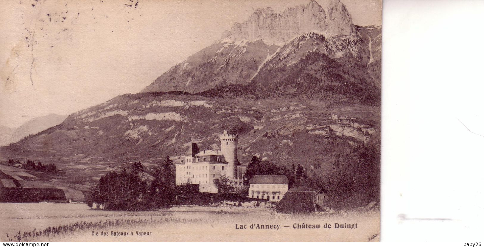 Cpa Chateau De Duingt - Duingt