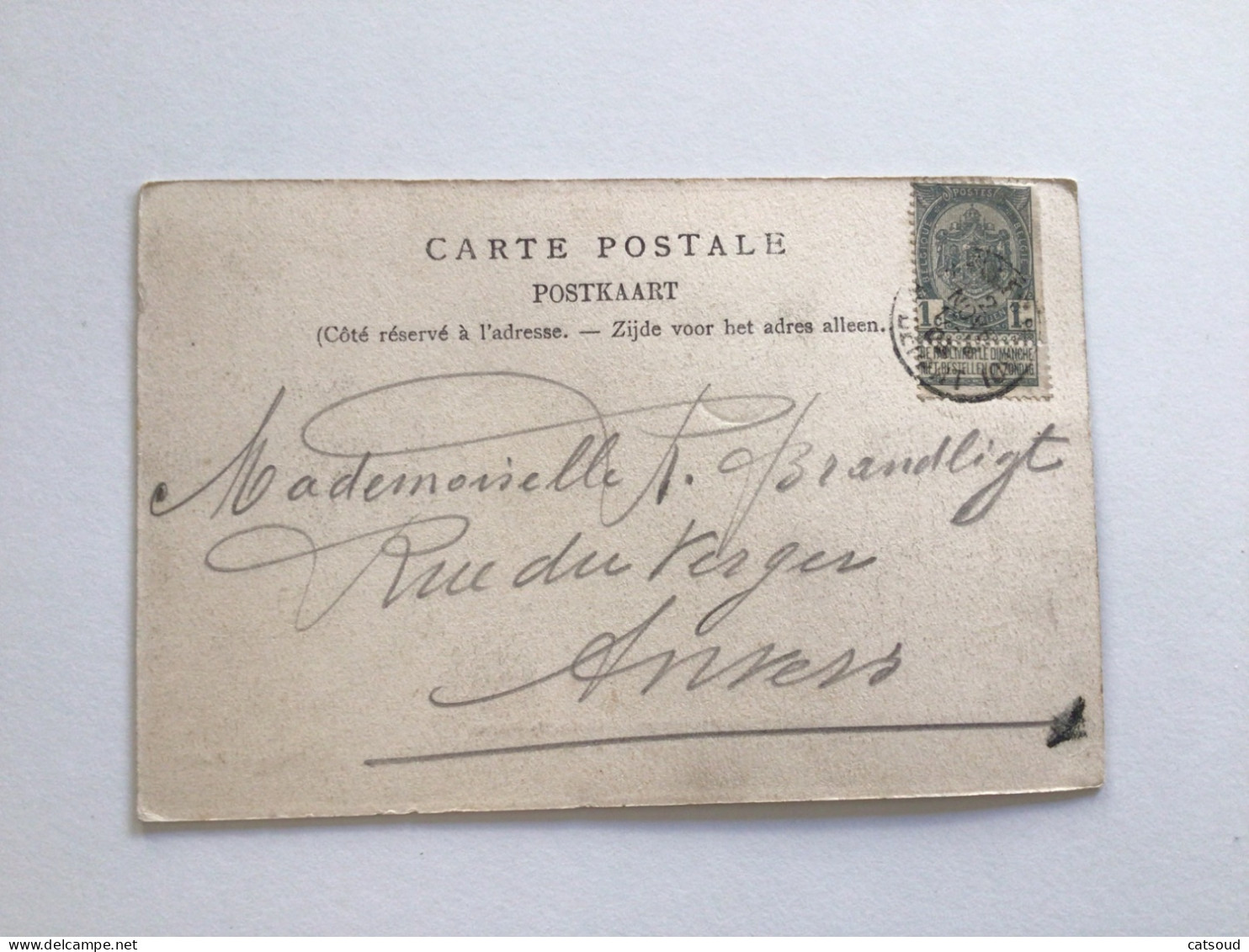 Carte Postale Ancienne (1903) Eppeghem Château Du Bourgmestre Baron De Roye - Zemst