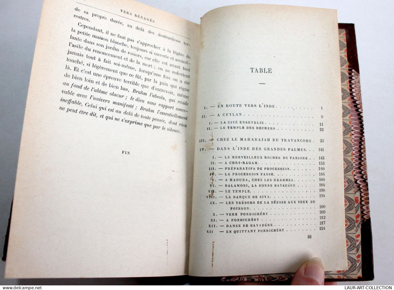 L'INDE SANS LES ANGLAIS Par PIERRE LOTI 1903 CALMANN LEVY Ed / EDITION ORIGINALE / ANCIEN LIVRE XIXe SIECLE (2603.4) - 1801-1900