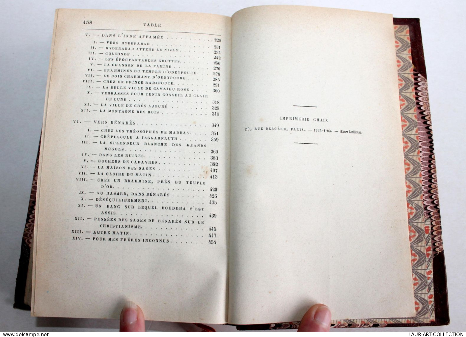 L'INDE SANS LES ANGLAIS Par PIERRE LOTI 1903 CALMANN LEVY Ed / EDITION ORIGINALE / ANCIEN LIVRE XIXe SIECLE (2603.4) - 1801-1900