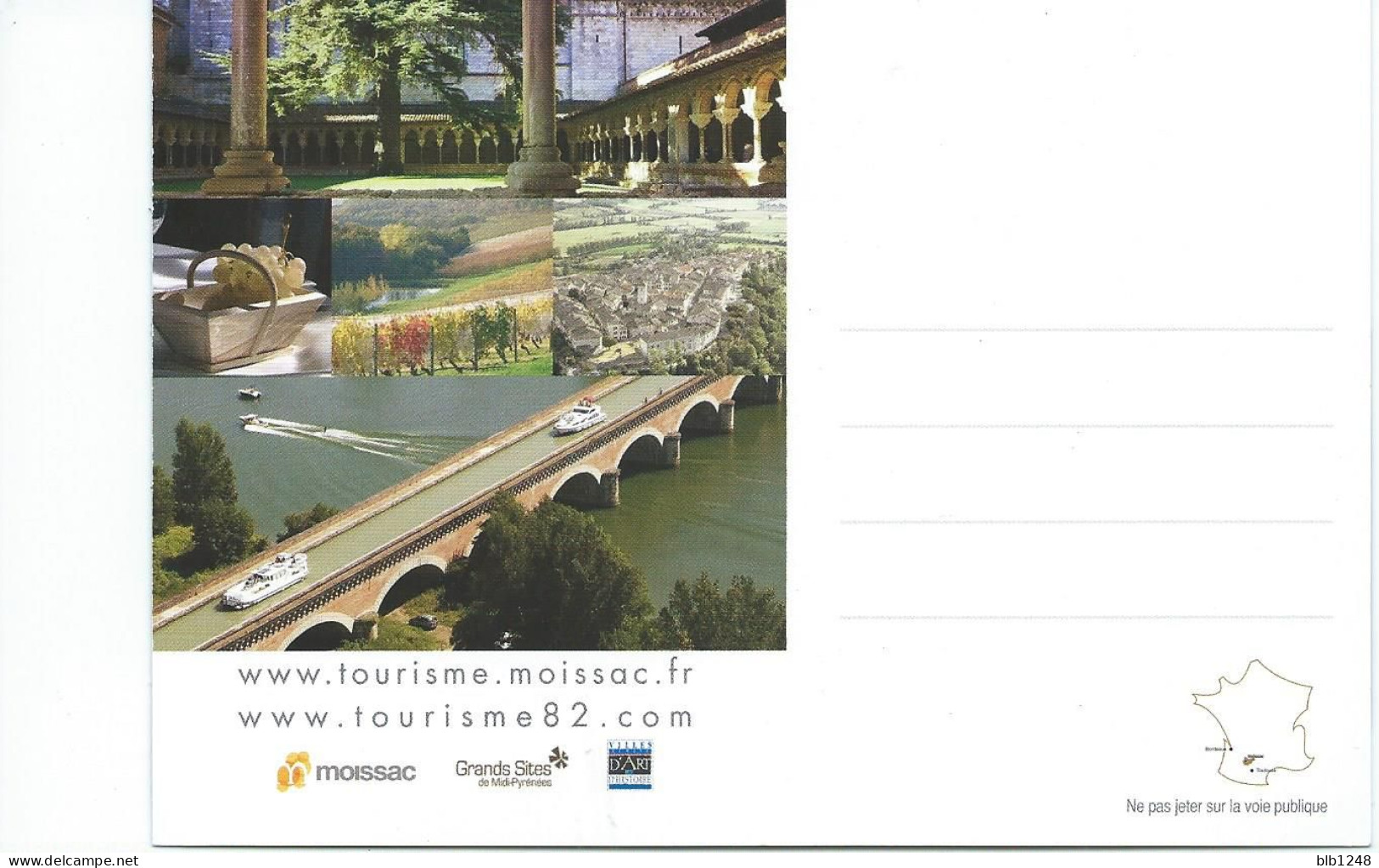 XX [82] Tarn Et Garonne > Chasselas De Moissac Carte Publicitaire 2013 - Moissac