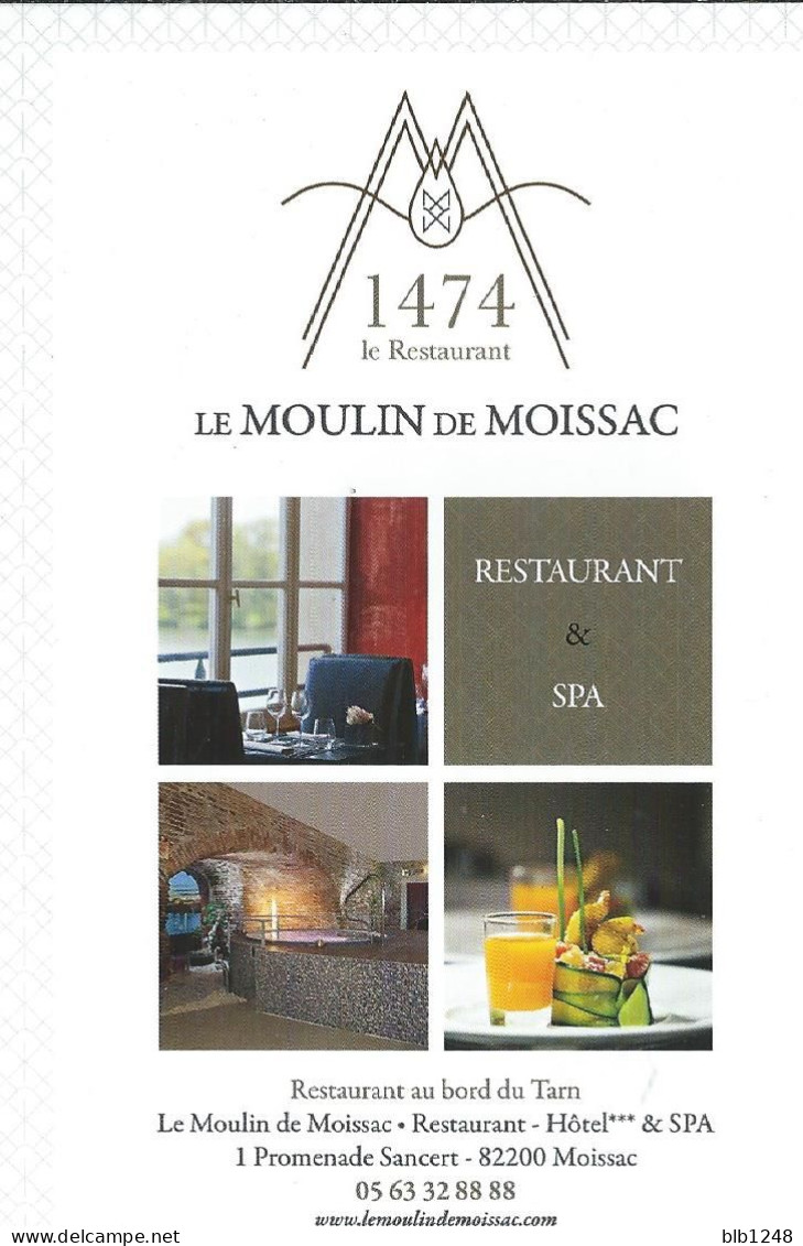 [82] Tarn Et Garonne > Hotel Restaurant Le Moulin De Moissac - Moissac