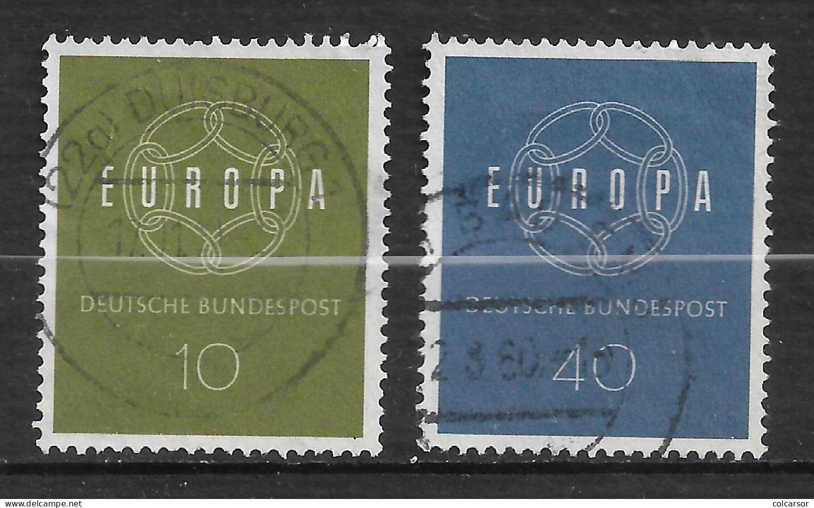 ALLEMAGNE FÉDÉRALE " N°  193/94  " EUROPA " - Used Stamps