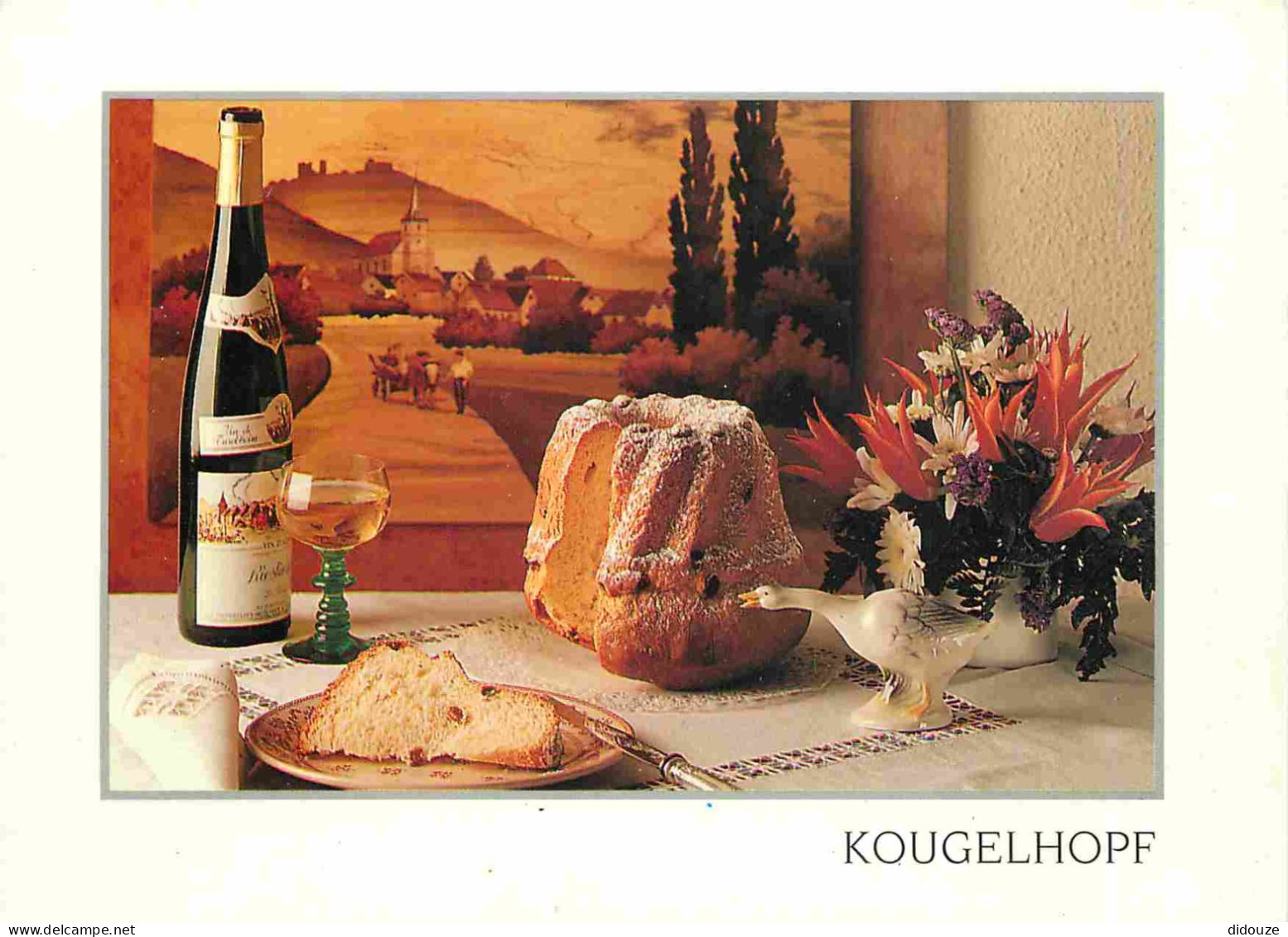 Recettes De Cuisine - Kougelhopf - Gastronomie - CPM - Voir Scans Recto-Verso - Recettes (cuisine)