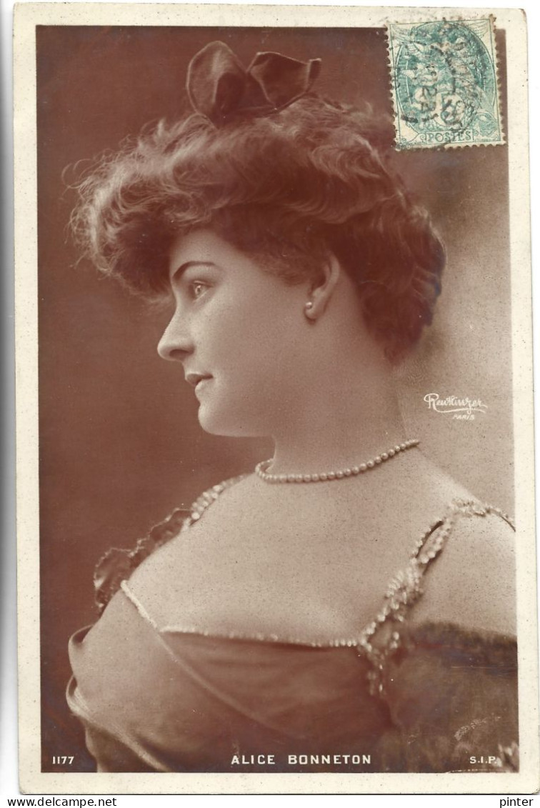 Femme Célèbre - ALICE BONNETON - Famous Ladies