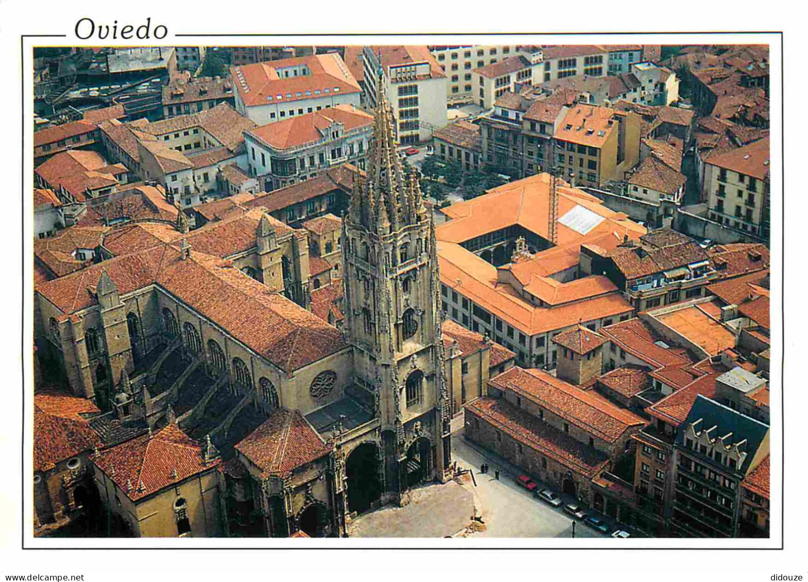 Espagne - Espana - Asturias - Oviedo - La Catedral Y Casco Antiguo - La Cathédrale Et Vieux Quartier - CPM - Voir Scans  - Asturias (Oviedo)