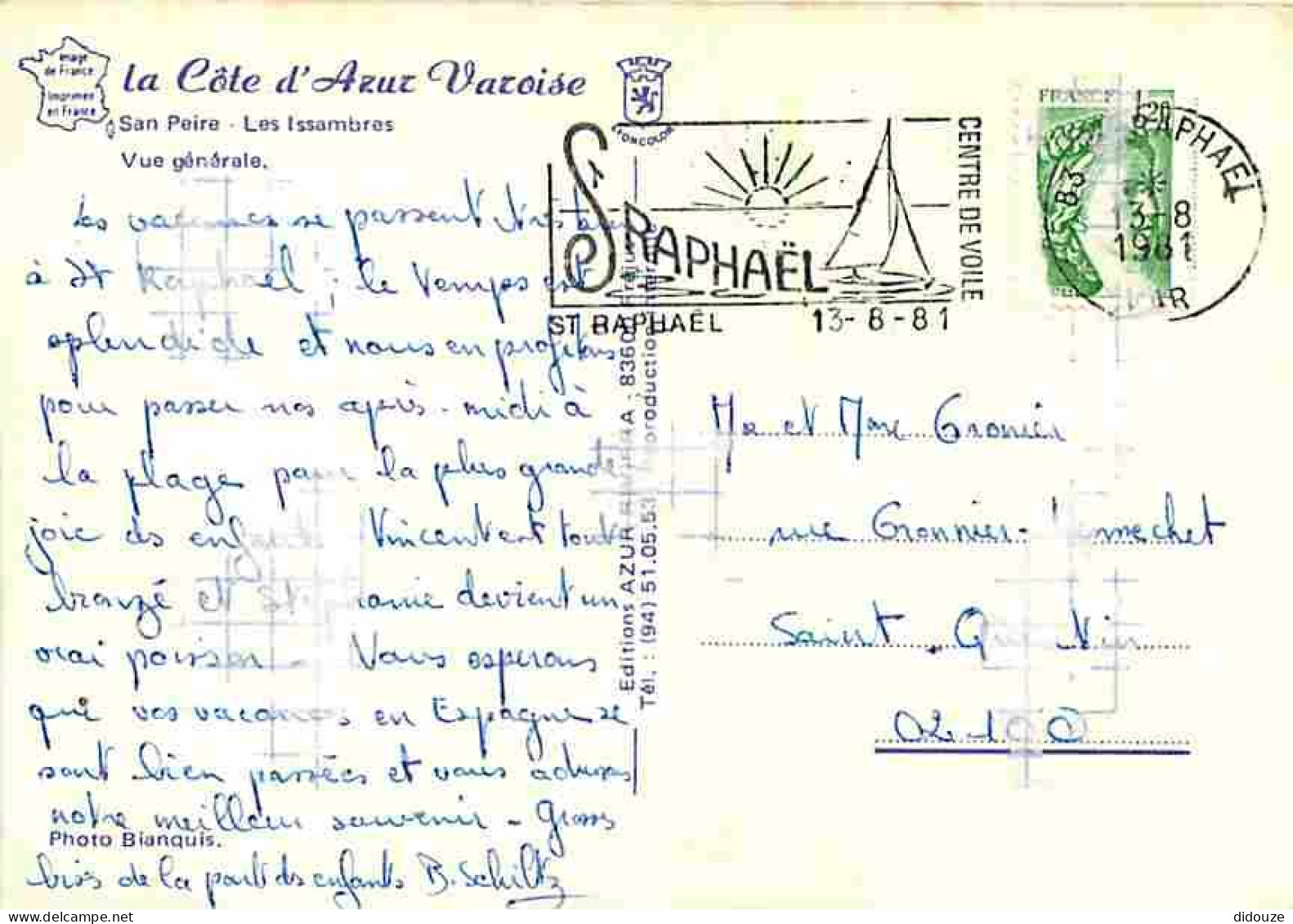 83 - Les Issambres - Vue Générale Aérienne - CPM - Voir Scans Recto-Verso - Les Issambres