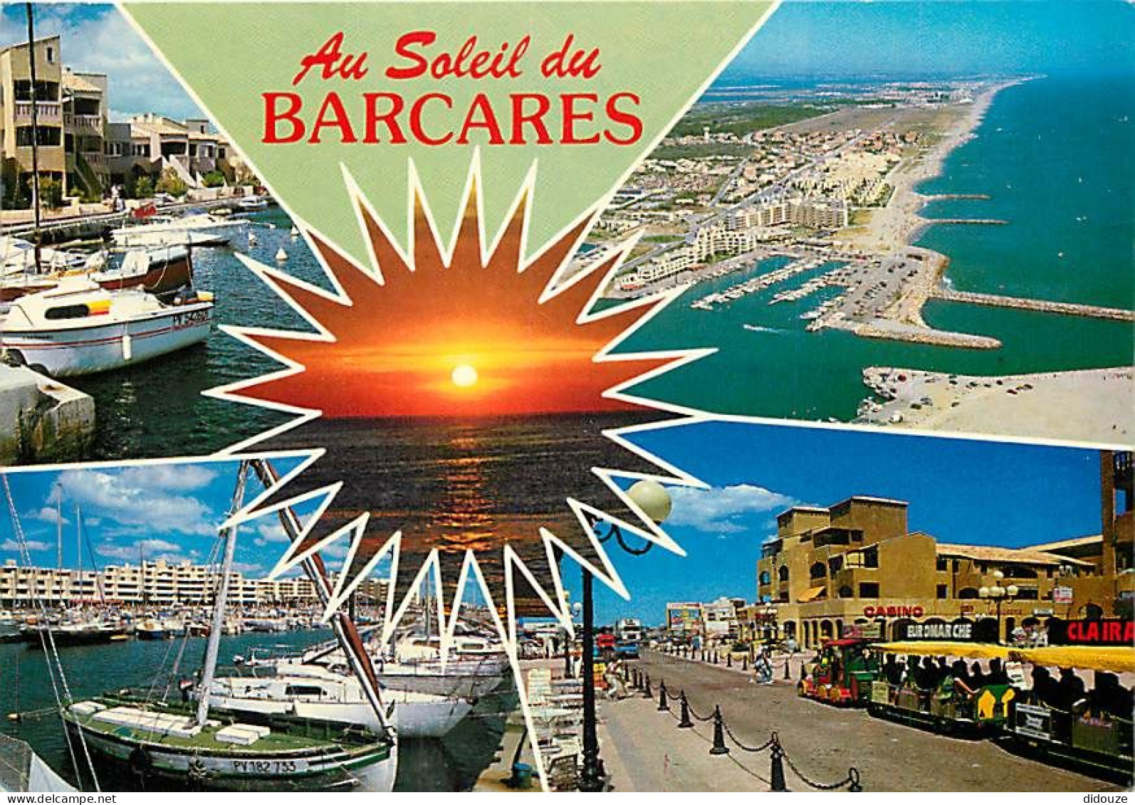 66 - Port Barcarès - Multivues - Bateaux - Petit Train Touristique - CPM - Voir Scans Recto-Verso - Port Barcares