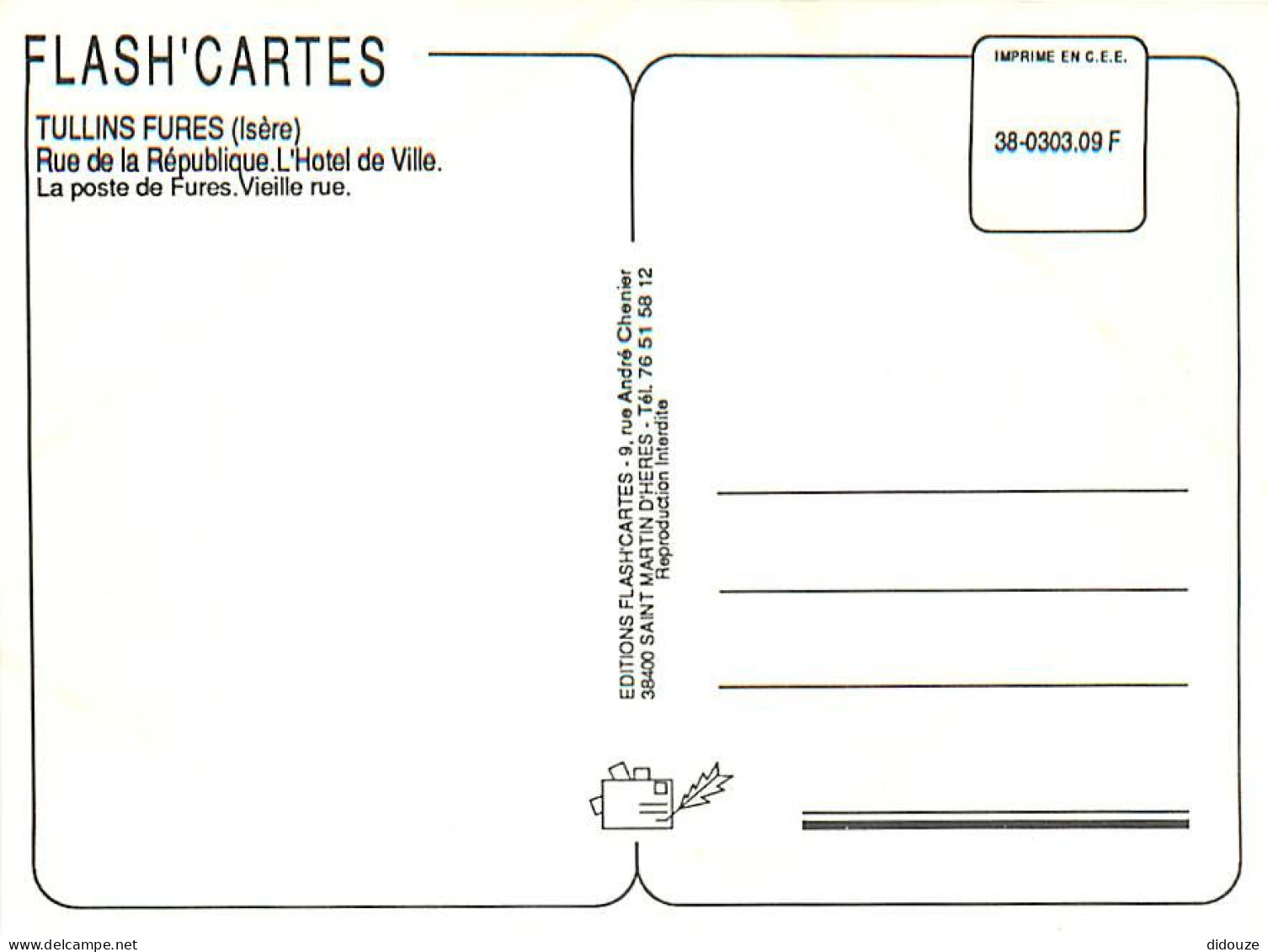 38 - Tullins Fures - Multivues - Carte Neuve - CPM - Voir Scans Recto-Verso - Tullins