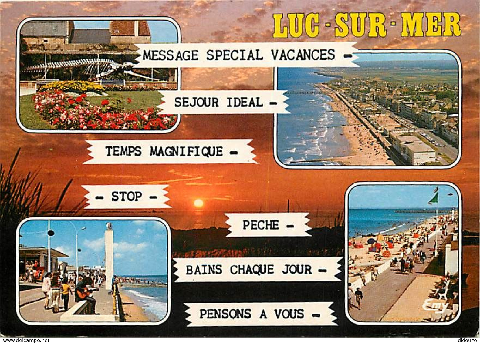 14 - Luc Sur Mer - Multivues - CPM - Carte Neuve - Voir Scans Recto-Verso - Luc Sur Mer