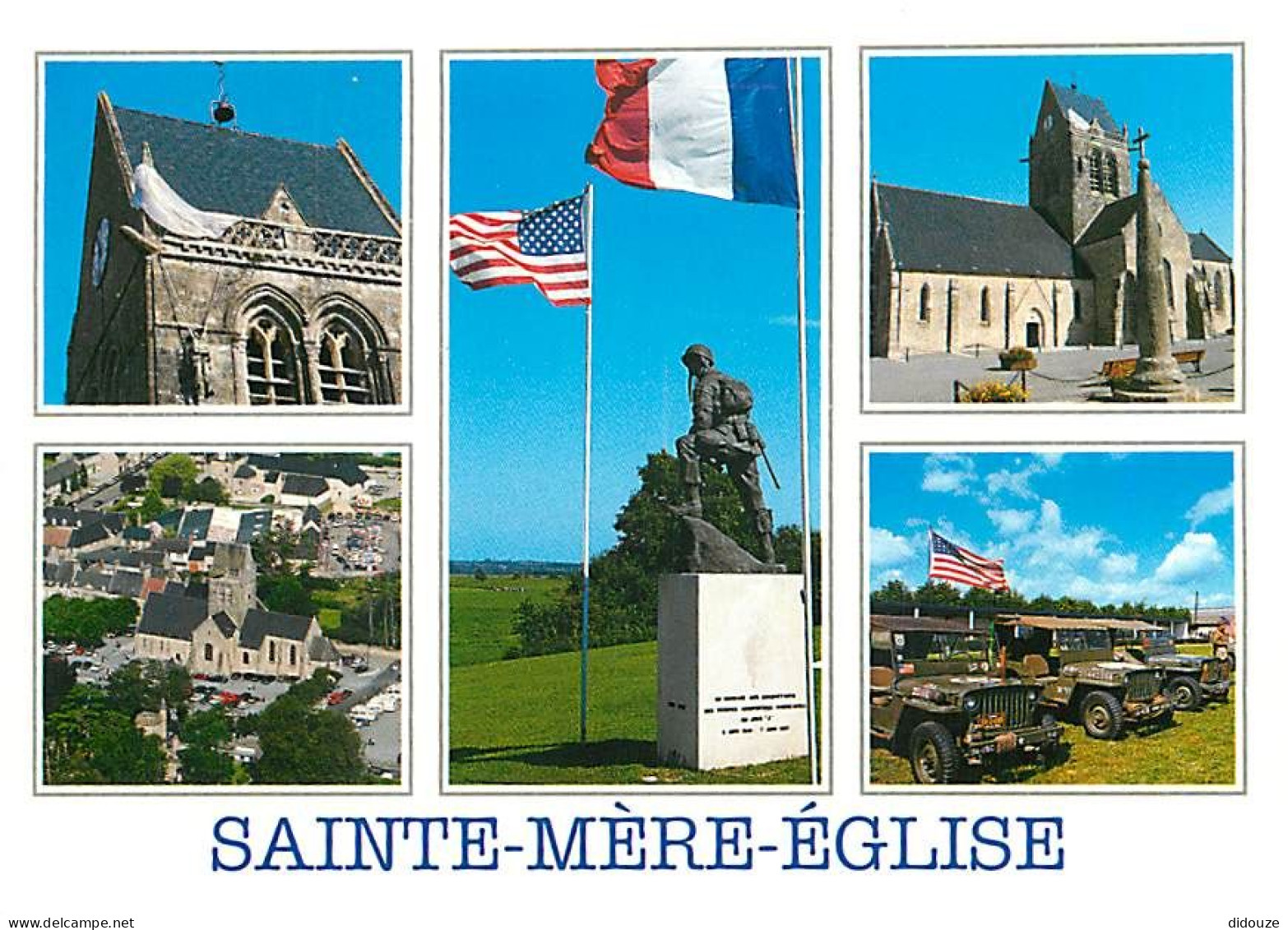 50 - Sainte Mère Eglise - Multivues - CPM - Voir Scans Recto-Verso - Sainte Mère Eglise