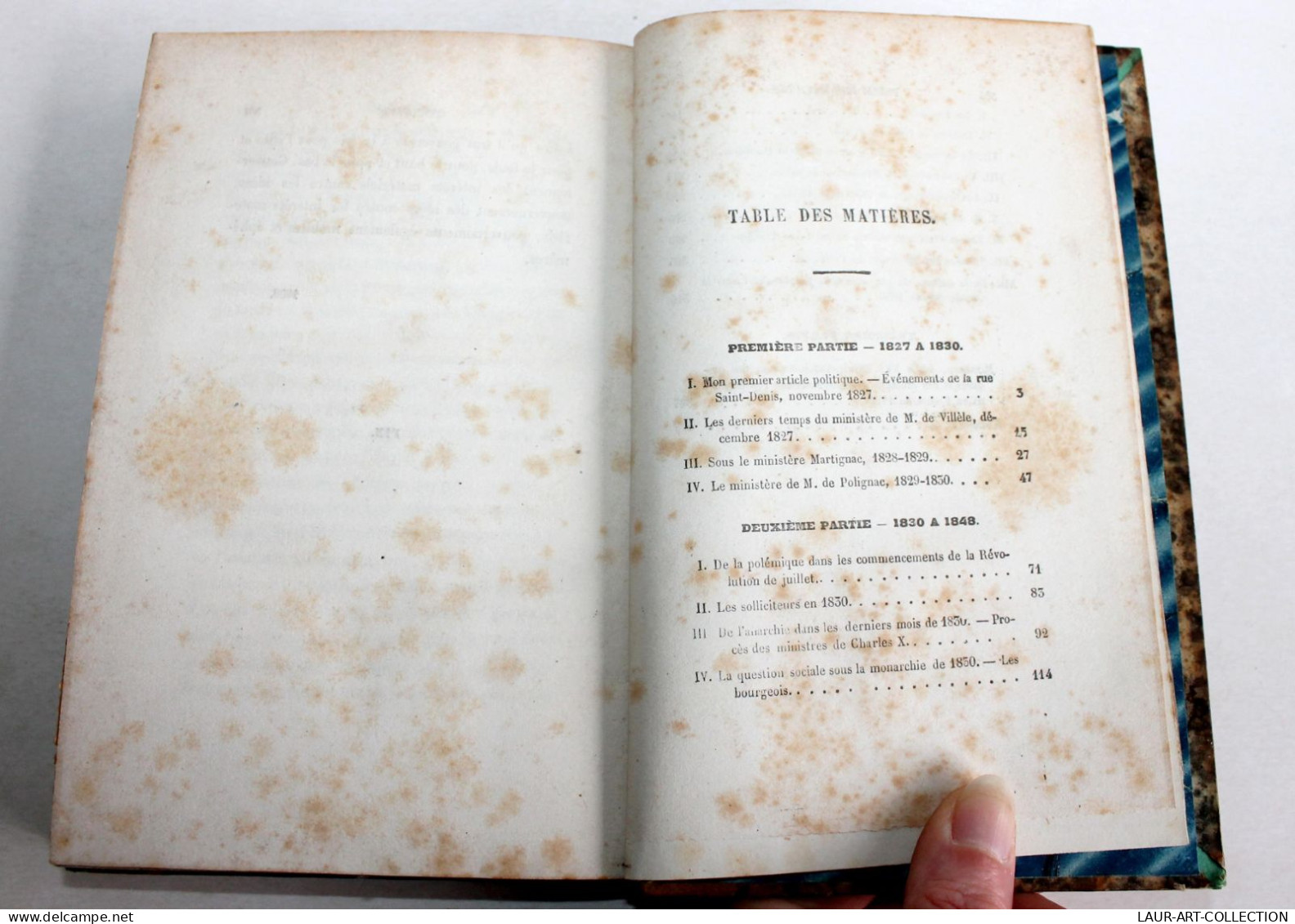 SOUVENIRS ET REFLEXIONS POLITIQUES D'UN JOURNALISTE Par SAINT MARC GIRARDIN 1873 / ANCIEN LIVRE XIXe SIECLE (2603.5) - 1801-1900