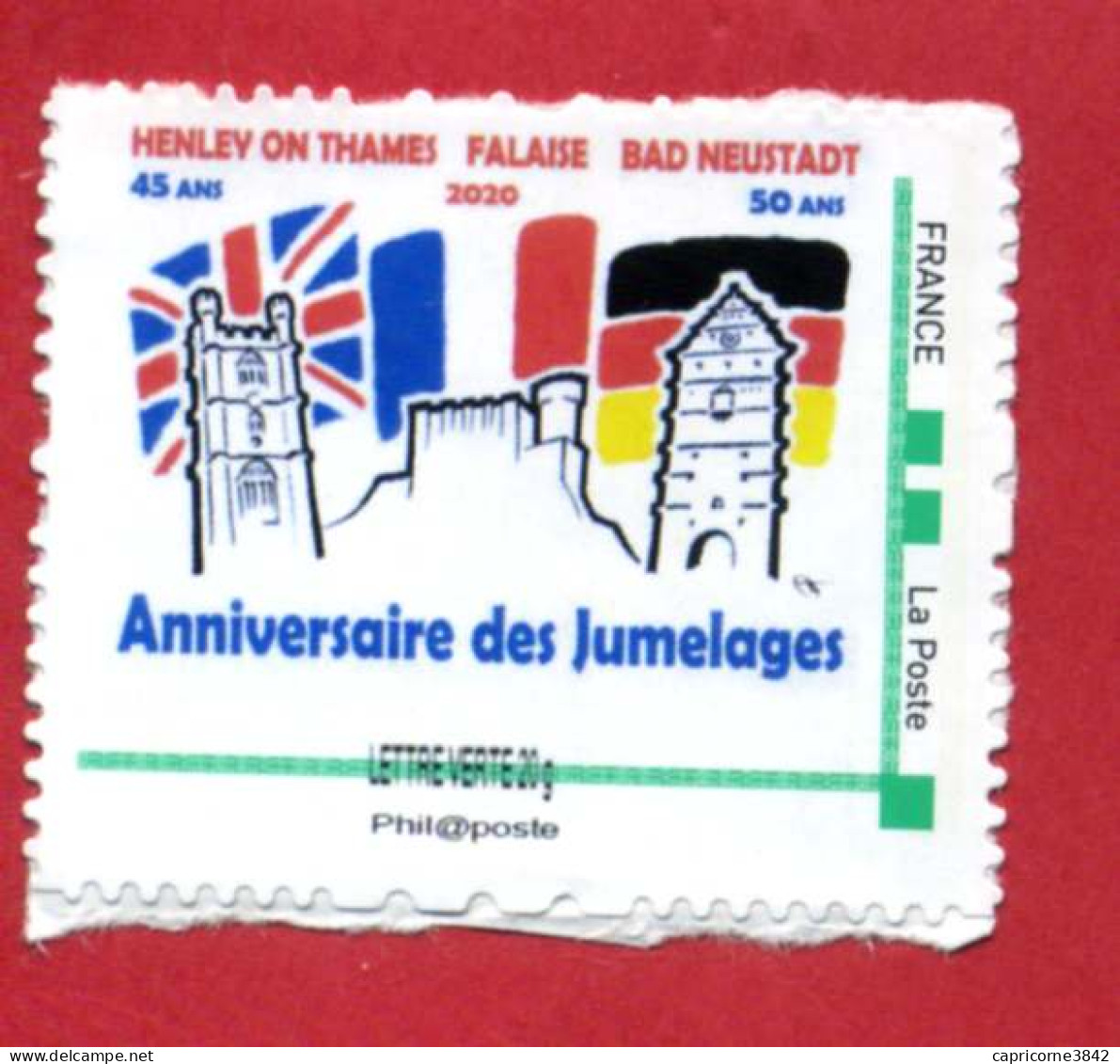 2020 - Montimbramoi - Anniversaire Des Jumelages Entre FALAISE - HENLEY ON THAMES Et BAD NEUSTADT - Nuevos