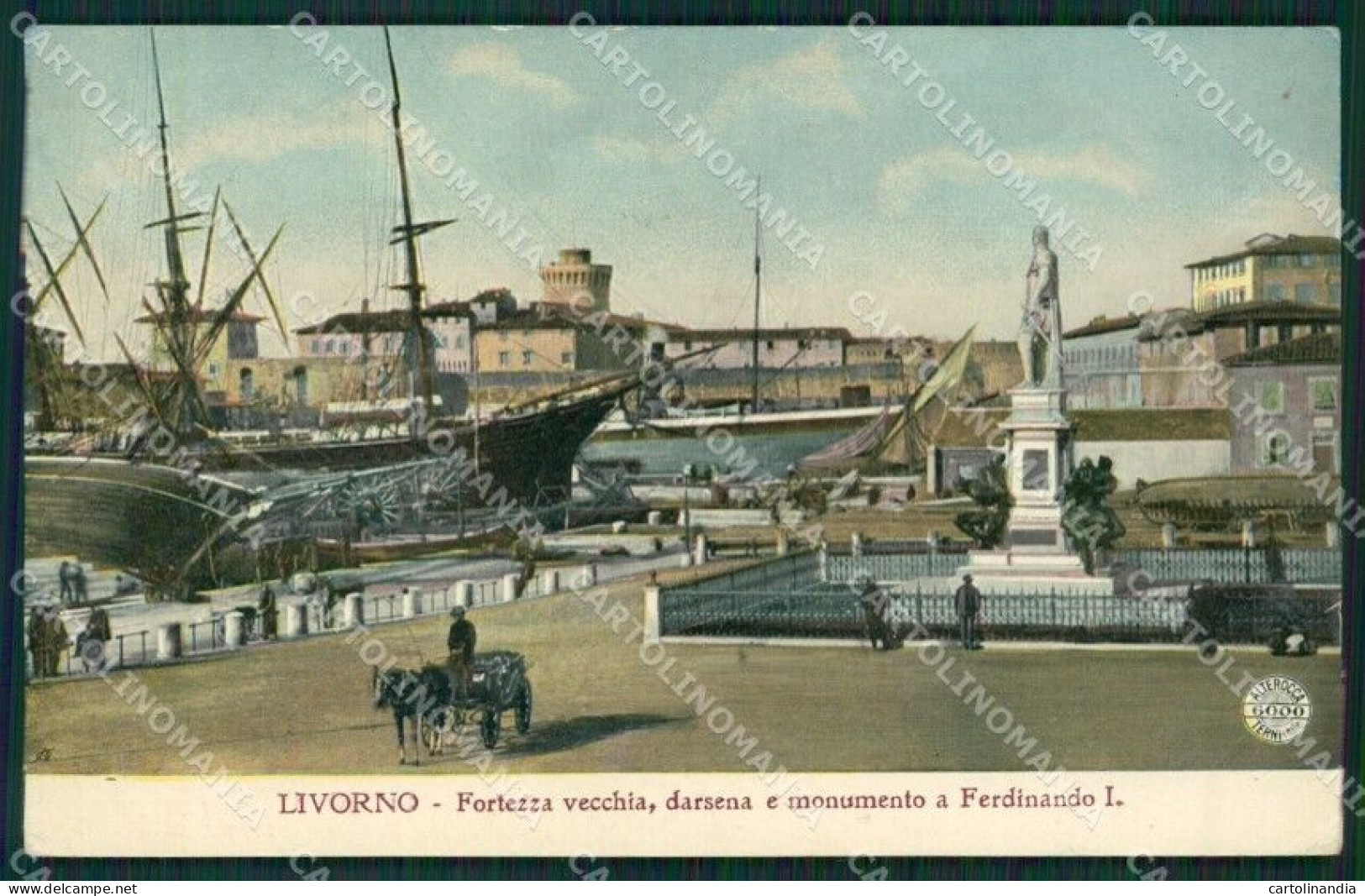 Livorno Città Alterocca 6000 Cartolina ZKM9406 - Livorno