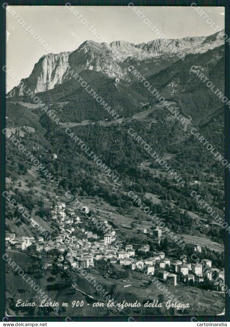 Lecco Esino Lario Grigna PIEGHINE Foto FG Cartolina KB3273 - Lecco