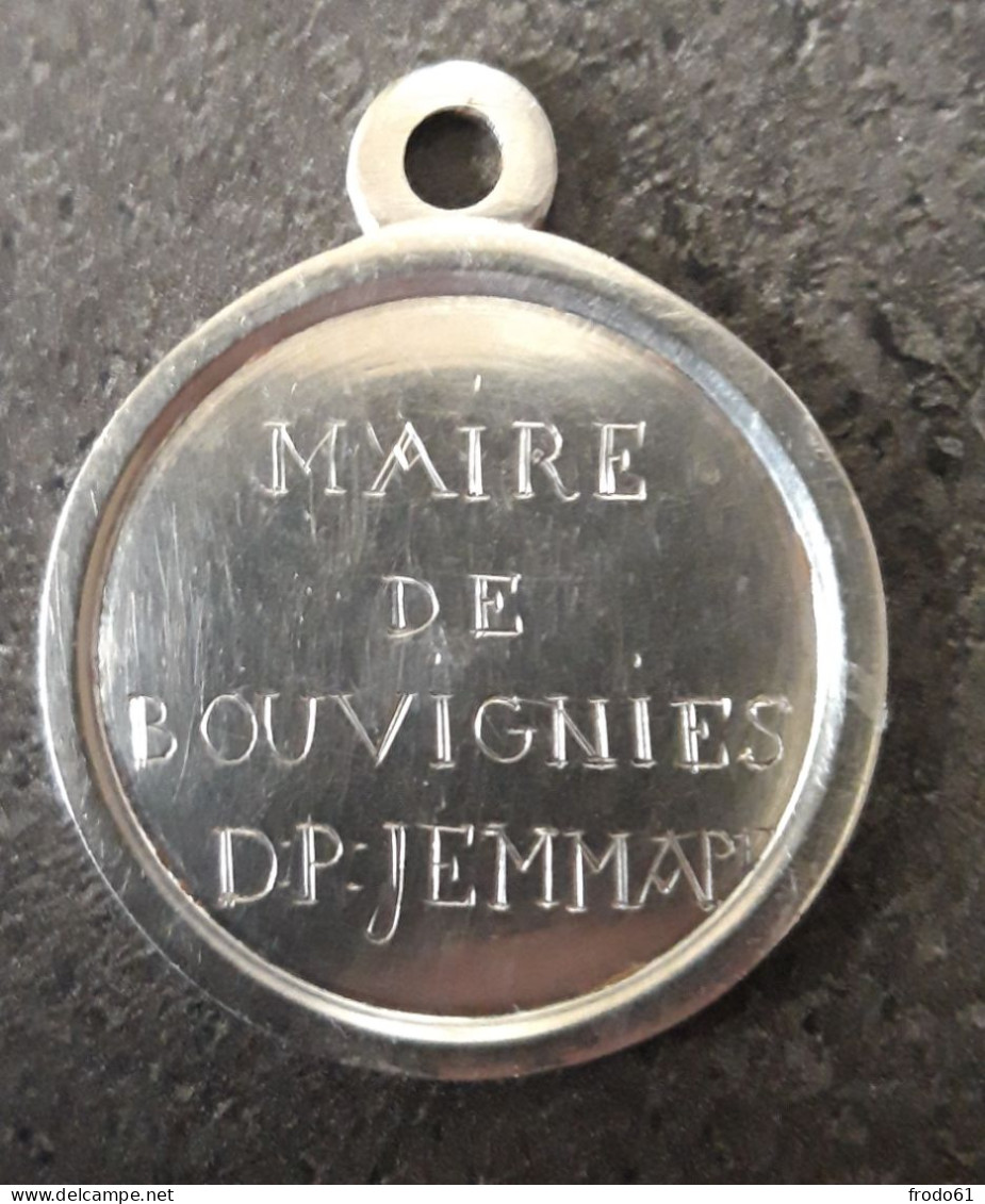 MAIRE DE BOUVIGNIES, DP JEMMAP, BOURGEMESTRE - Altri & Non Classificati