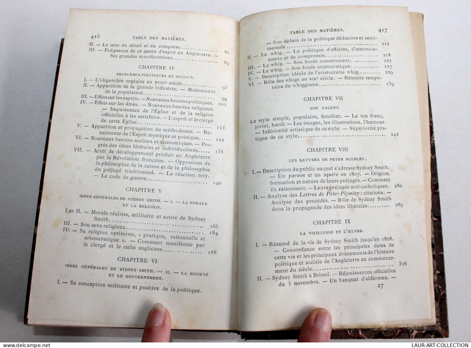 EO DÉDICACÉ! SYDNEY SMITH ET RENAISSANCE DES IDEES LIBERALES EN ANGLETERRE 1894 / ANCIEN LIVRE XIXe SIECLE (2603.7)