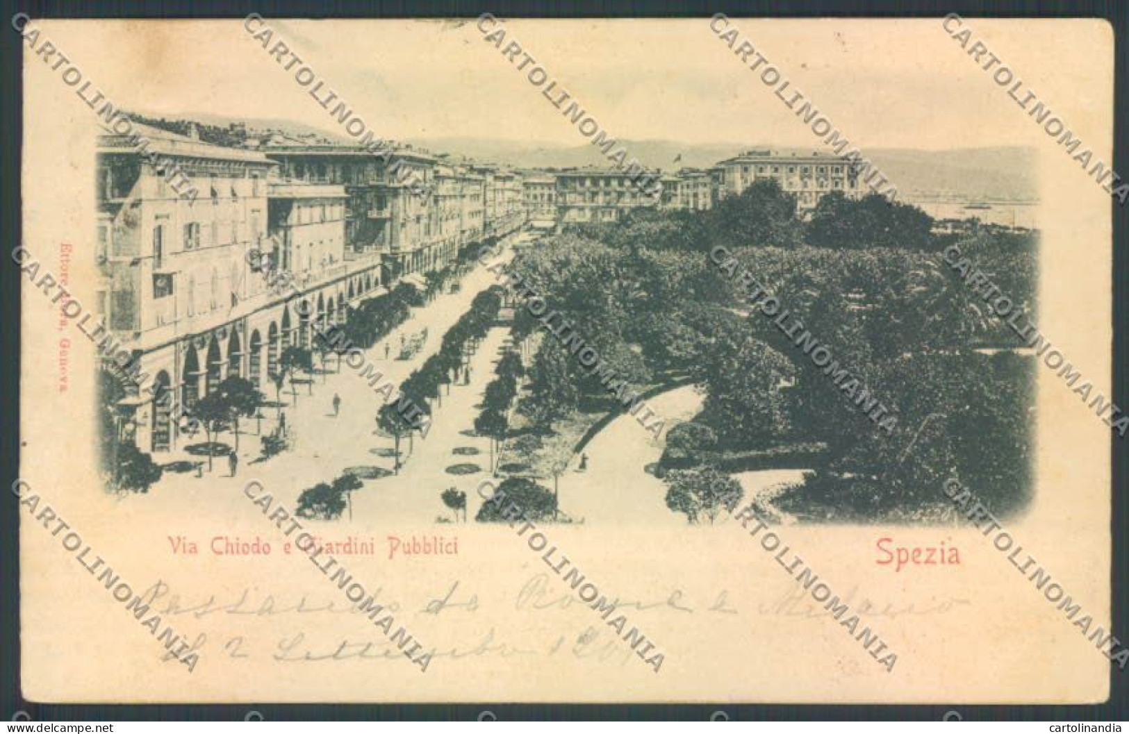 La Spezia Città Cartolina ZT6734 - La Spezia