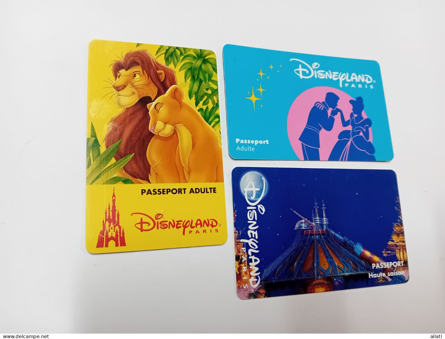 3 Passorts Disney - Andere & Zonder Classificatie