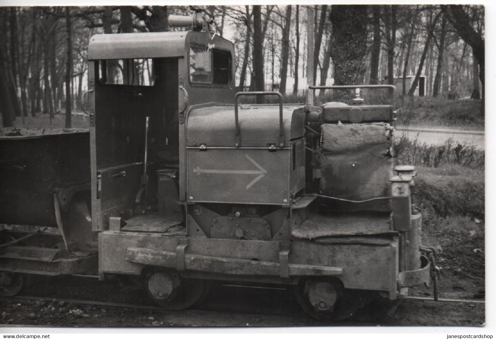 REAL PHOTOGRAPHIC POSTCARD SIZED PHOTO - BIRMINGHAM TAME & RAW SEWAGE WORKS RAILWAY - SEE SCANS - Otros & Sin Clasificación