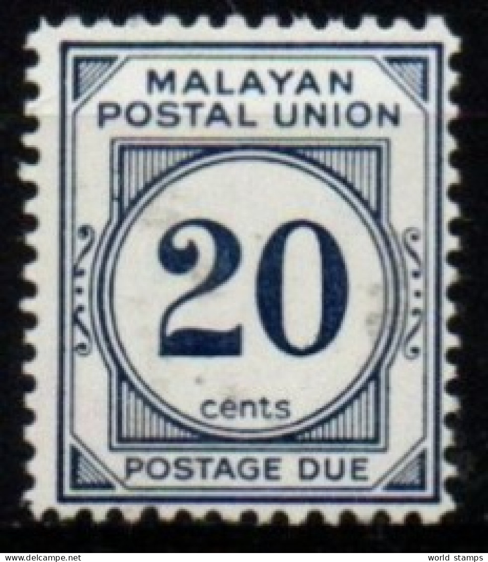 MALAYAN POSTAL UNION 1964-5 ** - Malayan Postal Union