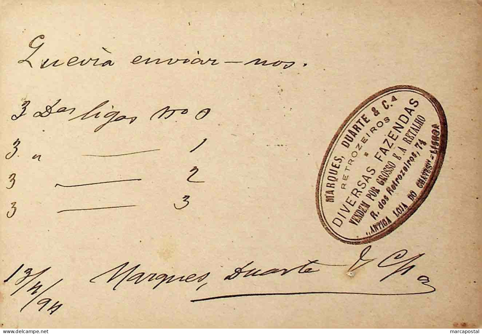 1894 Portugal Bilhete Postal Inteiro V Centenário Do Nascimento Do Infante D. Henrique Circulado Em Lisboa - Ganzsachen