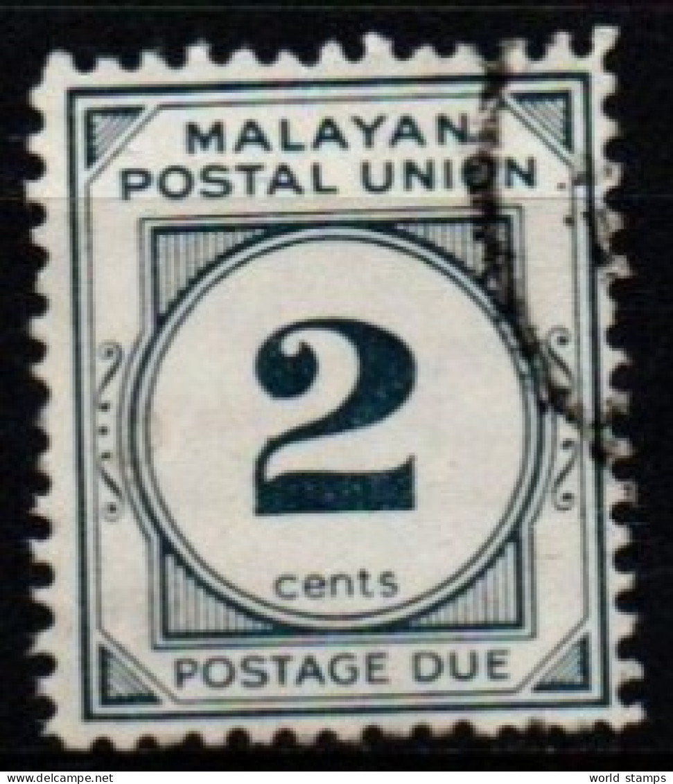 MALAYAN POSTAL UNION 1964-5 O - Malayan Postal Union