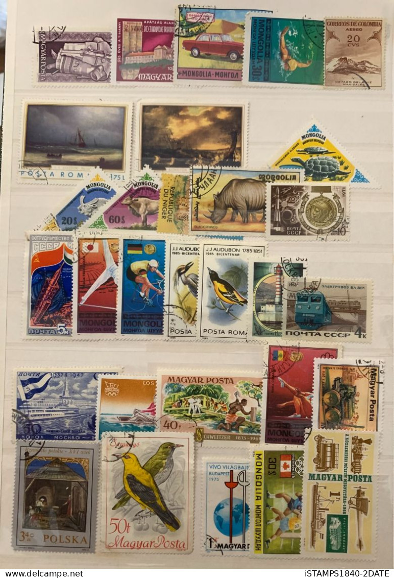 001261/ World Stamp Collection Cto/thematics (483) Good Selection