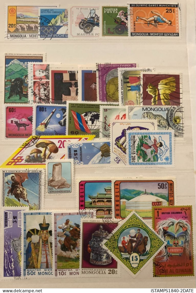 001261/ World Stamp Collection Cto/thematics (483) Good Selection