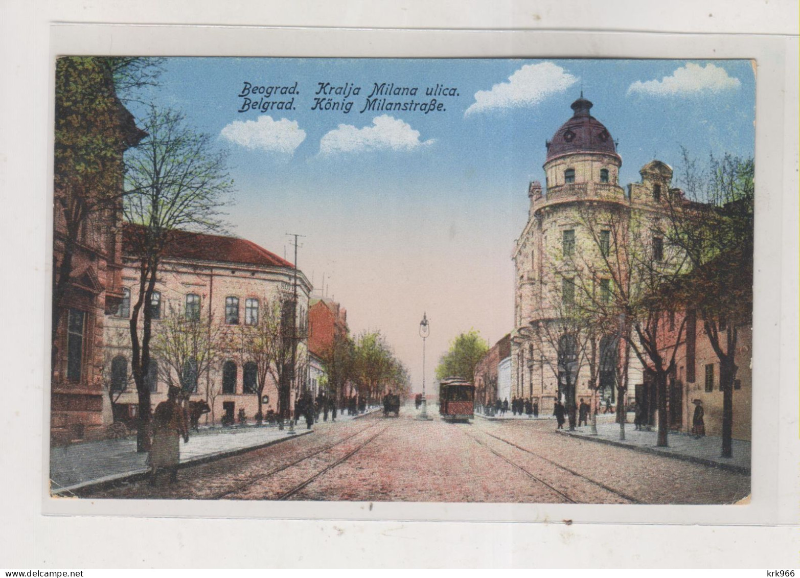 SERBIA BEOGRAD Nice Postcard - Serbie