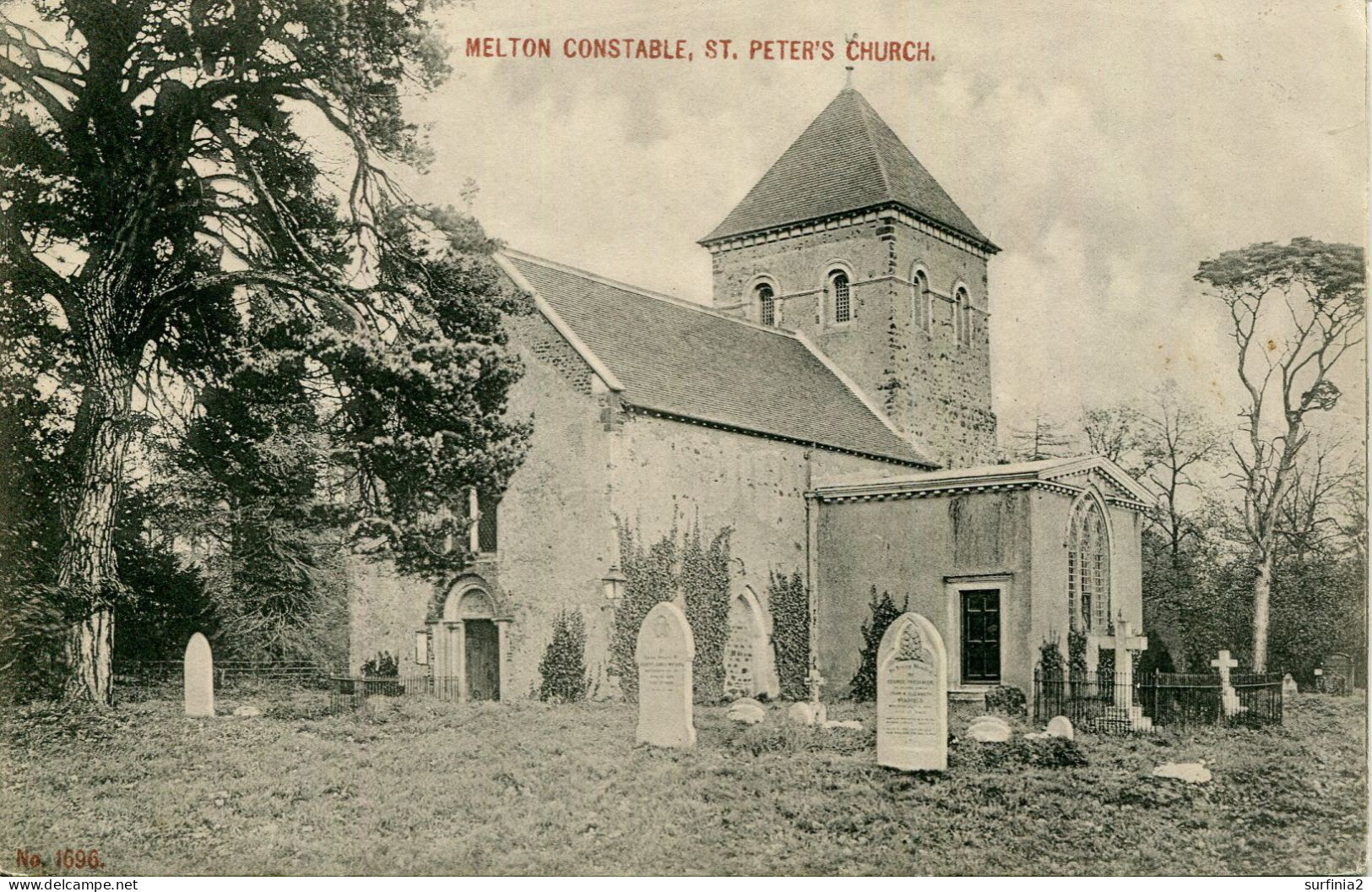 NORFOLK - MELTON CONSTABLE - ST PETER'S CHURCH  Nf826 - Sonstige & Ohne Zuordnung