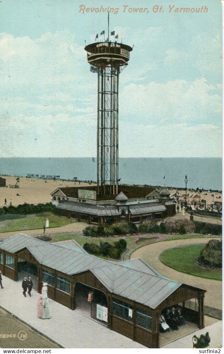 NORFOLK - GREAT YARMOUTH - REVOLVING TOWER  Nf828 - Great Yarmouth