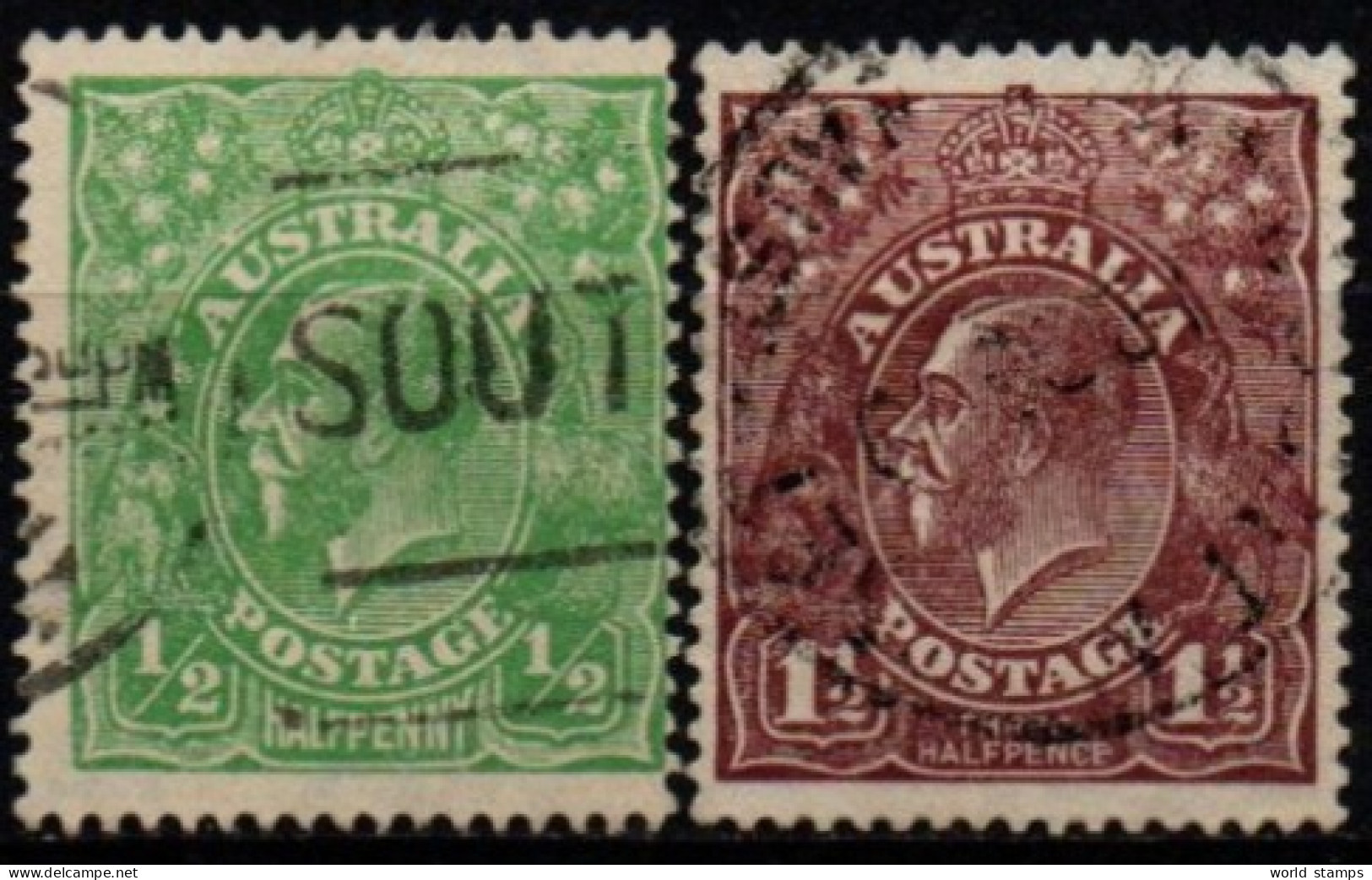 AUSTRALIE 1918-20 O - Used Stamps