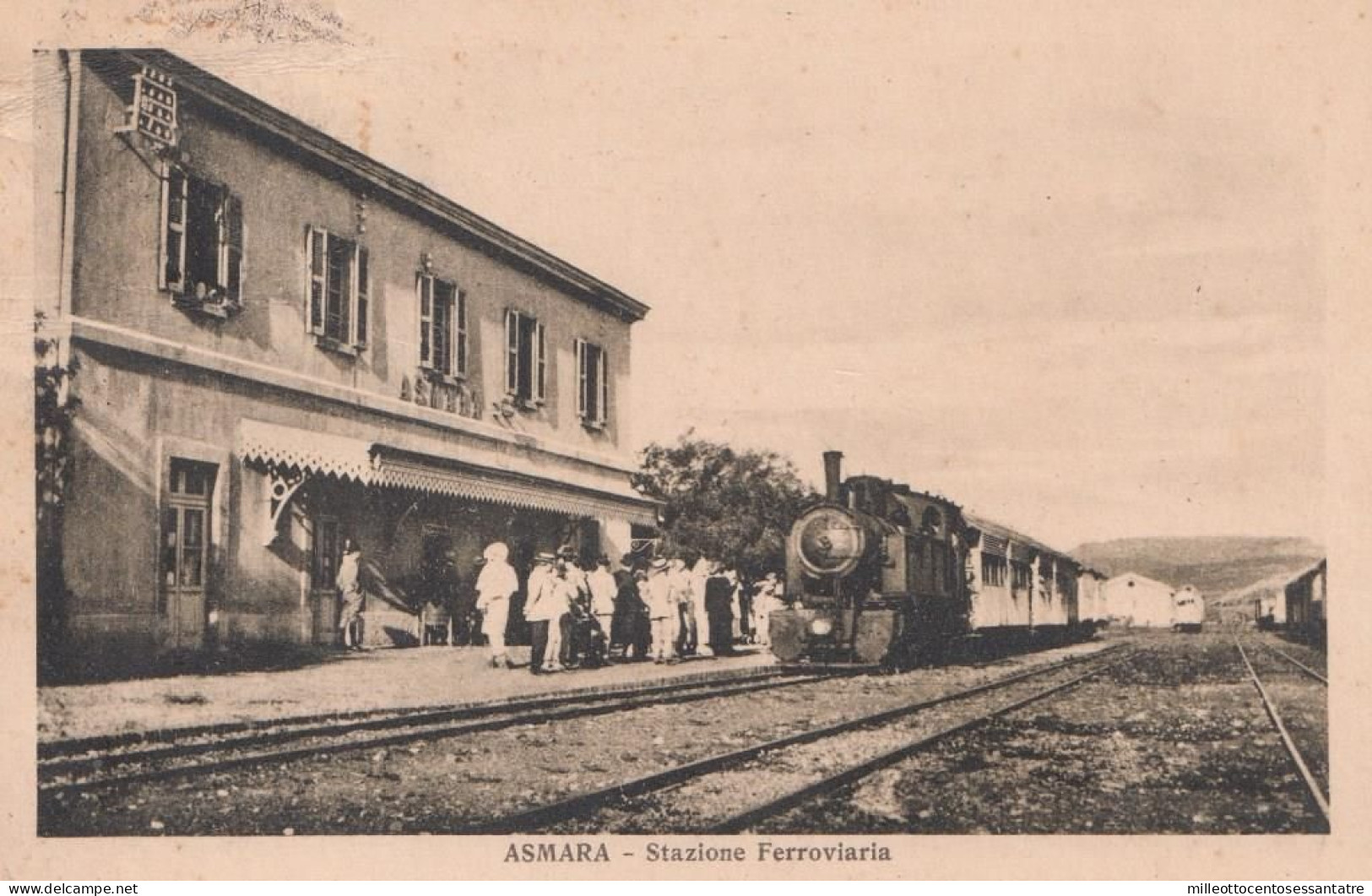 CO776 - ERITREA - Cartolina Fotografica Del 1926 Da Asmara A Roma Con Cent. 20 Su 15 - Soggetti Africano - - Eritrea