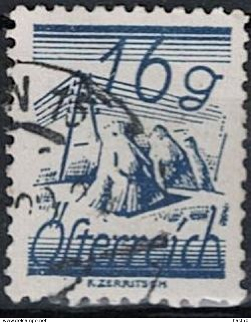 Österreich Autriche Austria -  „Kornmandeln“ Und Telegraphenleitung (MiNr: 457) 1922 - Gest Used Obl - Gebraucht