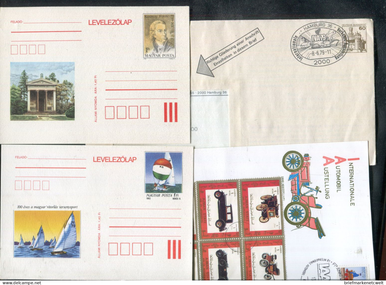 "WELTWEIT" Belegeposten, Mit Rd. 80 Belegen, Vgl. Fotos (B1144) - Lots & Kiloware (mixtures) - Max. 999 Stamps