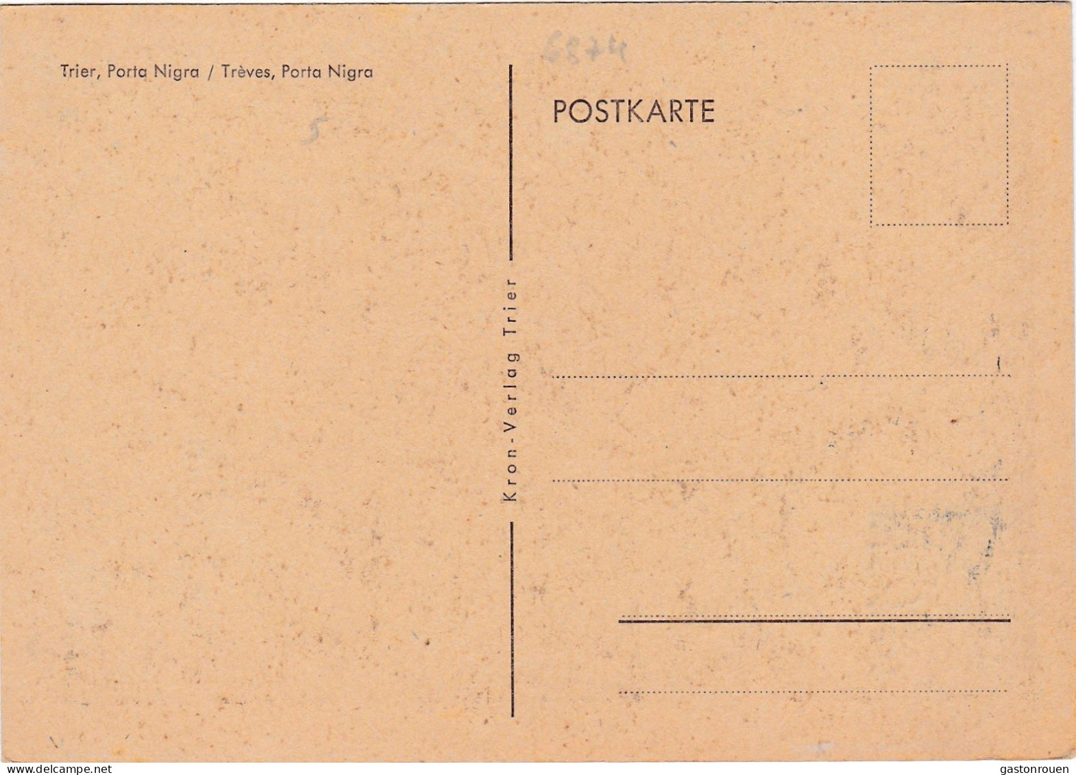 Carte Maximum Allemagne Occupation Française Rheinland Pflalz Trier Trêves 1948 - Rhénanie-Palatinat