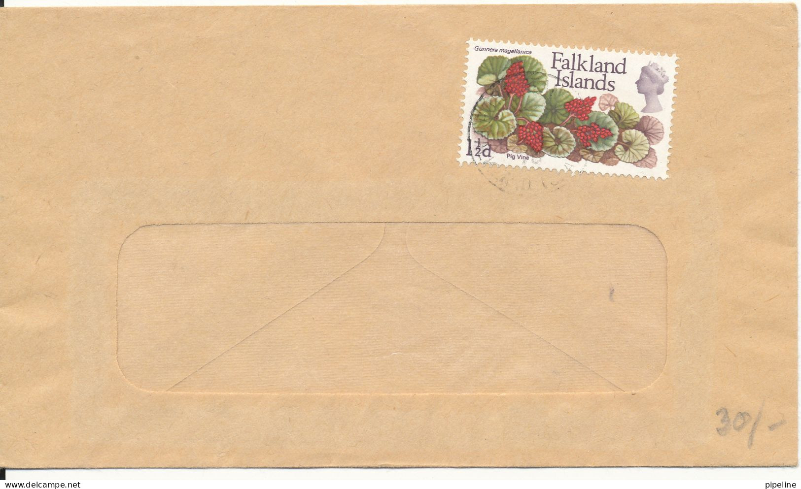 Falkland Islands Cover Single Franked - Falklandinseln