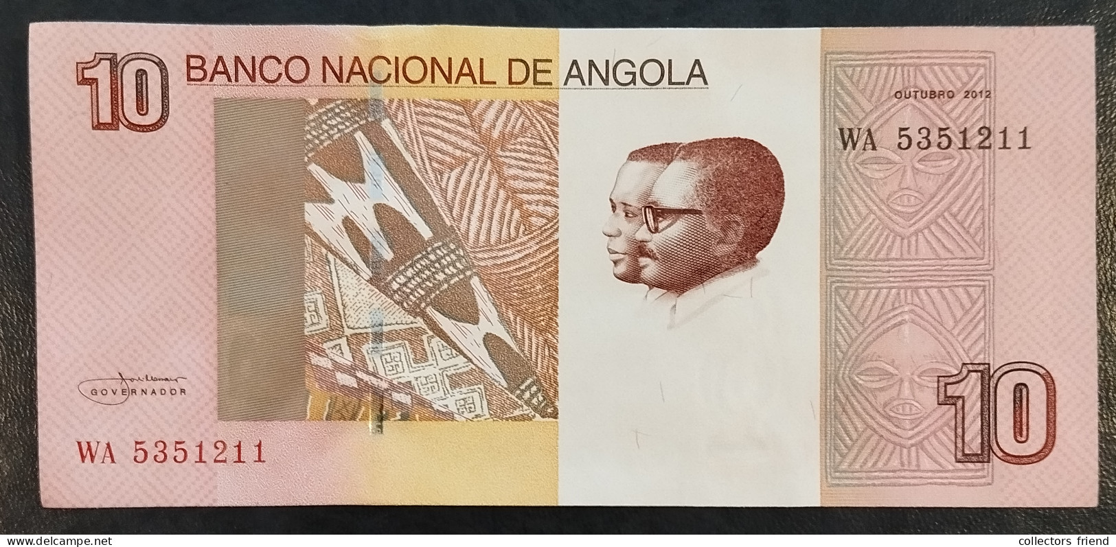 ANGOLA - 2012 - 10 KWANZAS - P151B - UNC - Angola