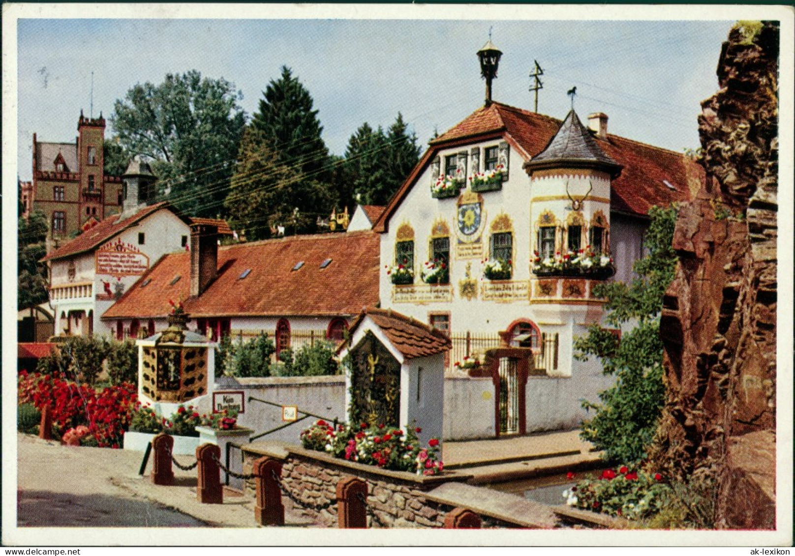 Ansichtskarte Königstein (Taunus) Klostergut Rettersdorf 1959 - Koenigstein