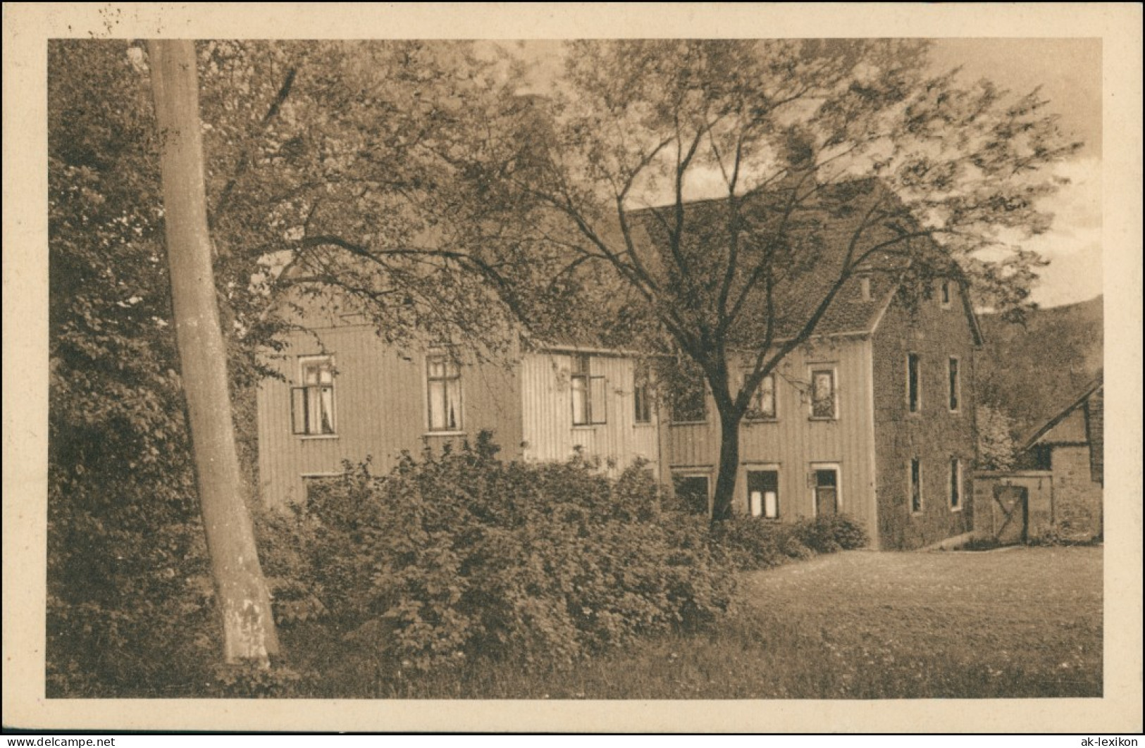 Ansichtskarte Bad Gandersheim Oberförsterei Wenzen B Braunschweig 1927 - Bad Gandersheim