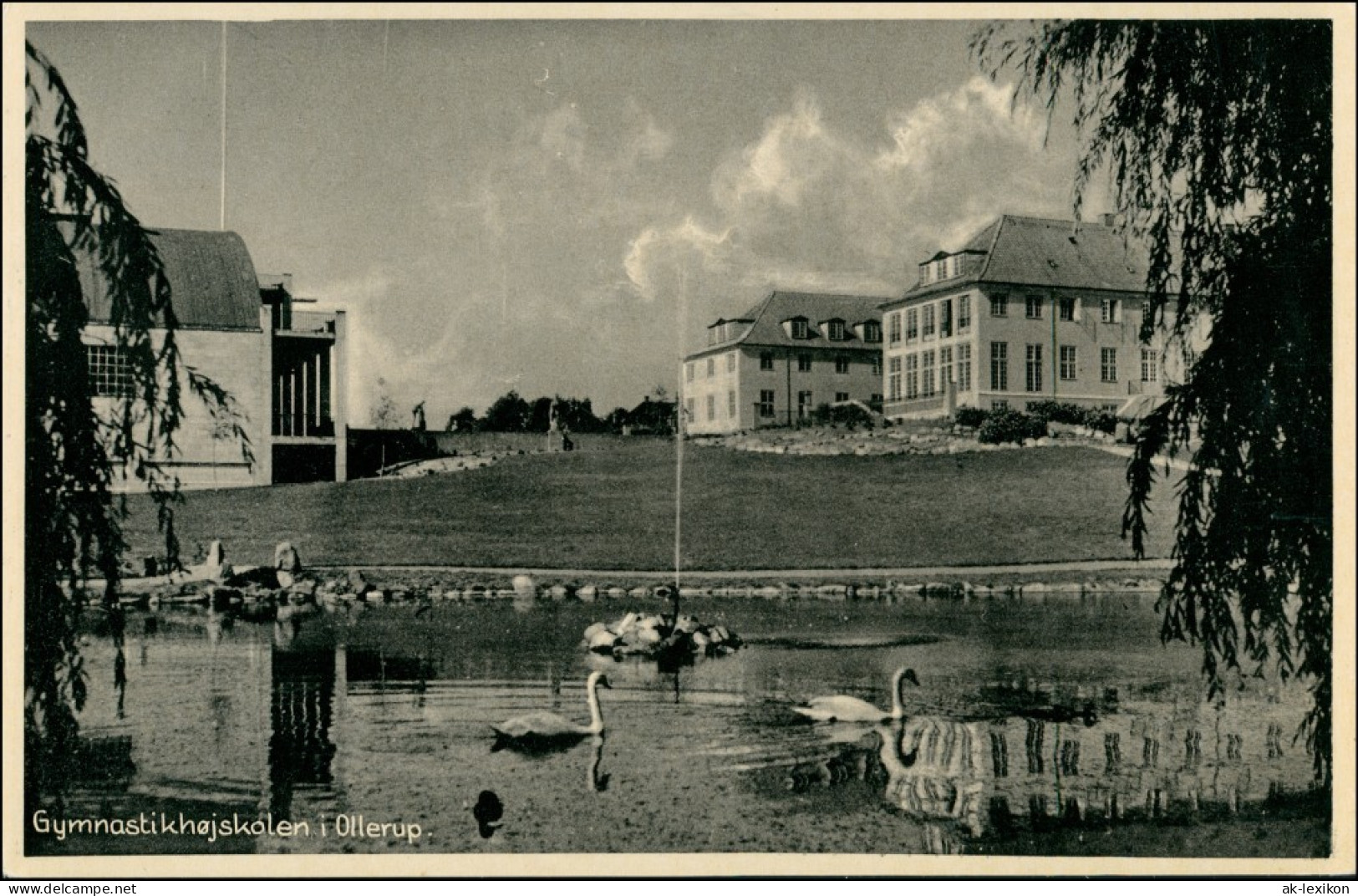 Postcard Ollerup Sogn Gymnastikhojskalen 1935  - Danemark