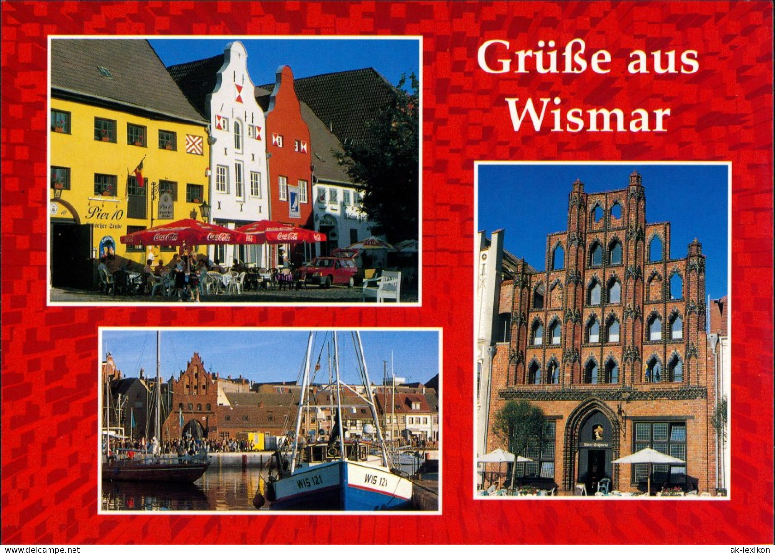 .Mecklenburg-Vorpommern   WISMAR, „Alter Schwede“,  Lohberg / Stadthafen 2001 - Wismar