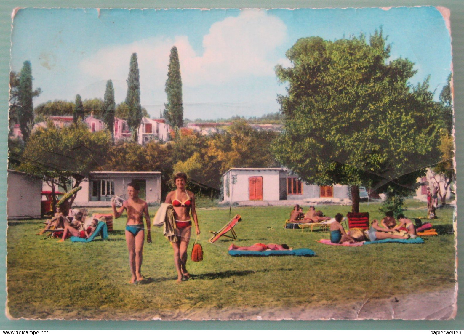 Ankaran / Ancarano - Hotel Adria / Bademode 1962 - Slovénie
