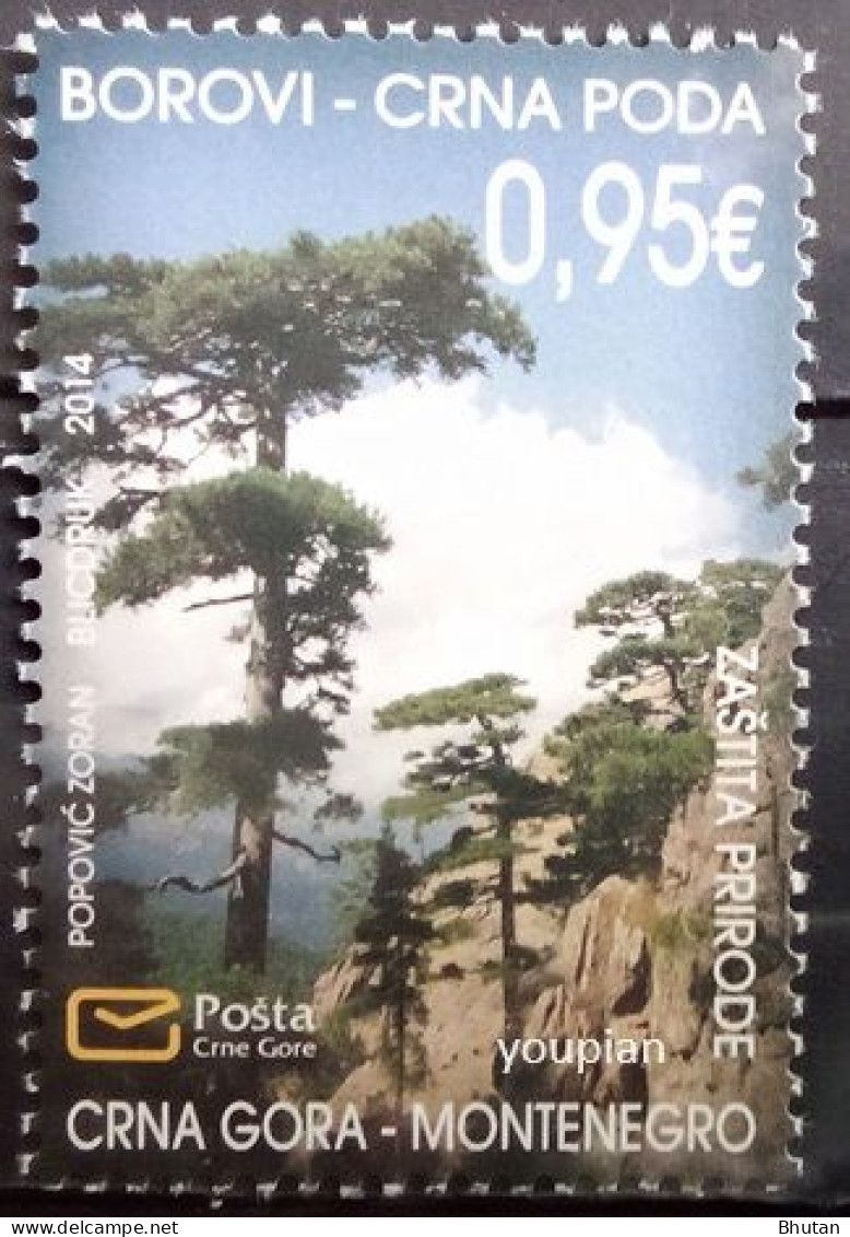 Montenegro 2014, Nature Protection, MNH Single Stamp - Montenegro