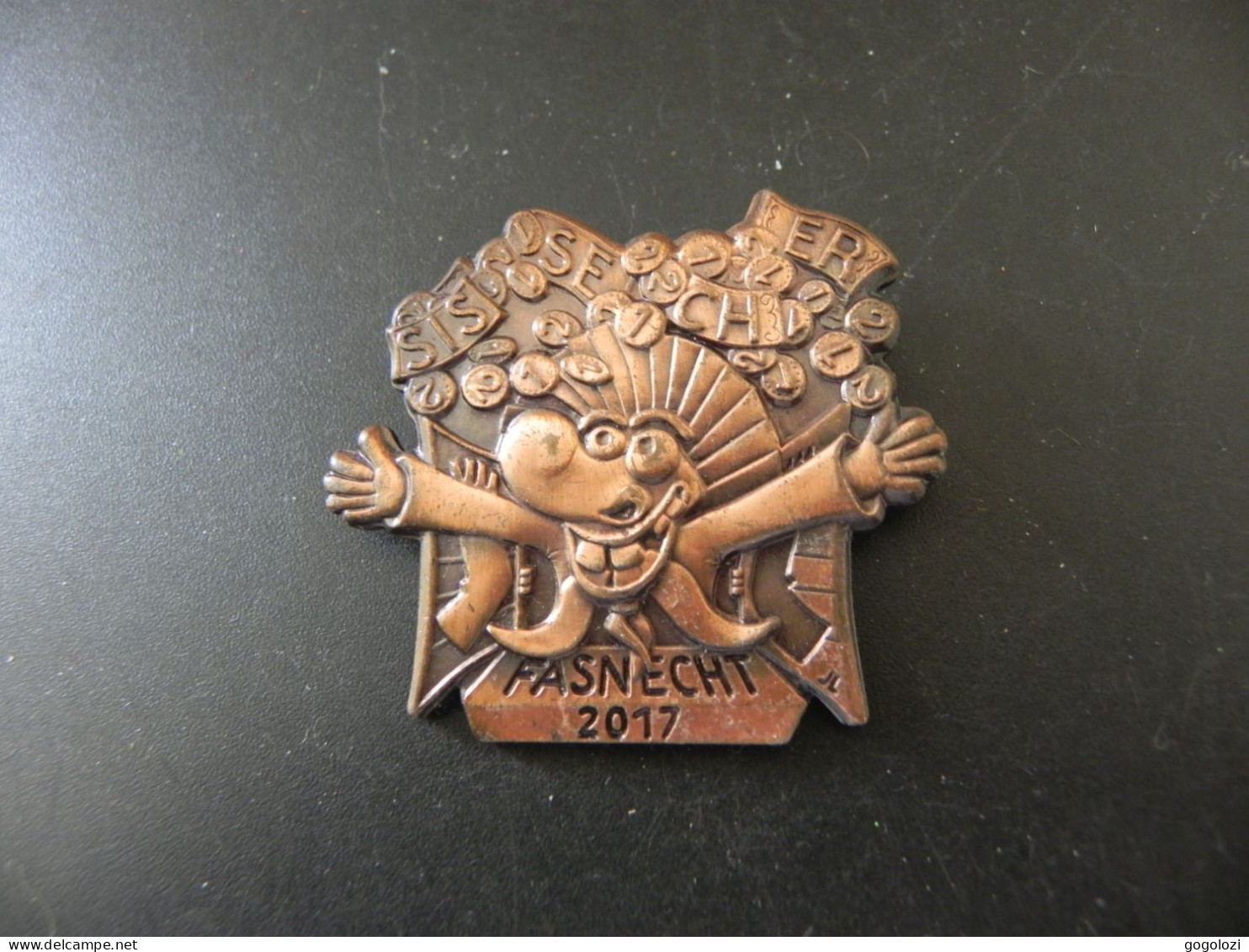 Old Badge Schweiz Suisse Svizzera Switzerland - Fasnacht Sissach 2017 - Sin Clasificación