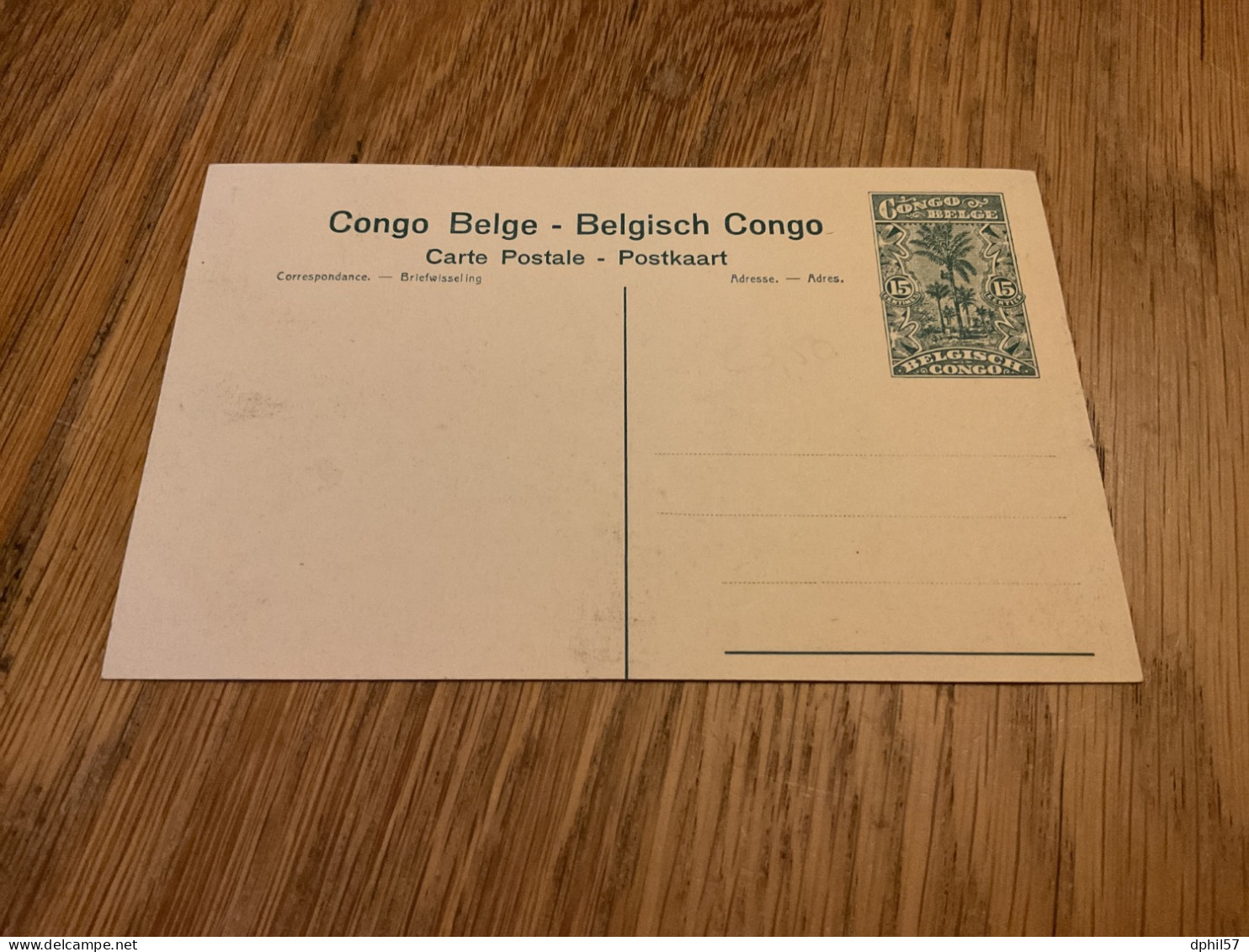 Congo Belge Carte Illustrée Neuve N°95 Type 61 : La Ligne Aérienne Albert 1er - Postwaardestukken